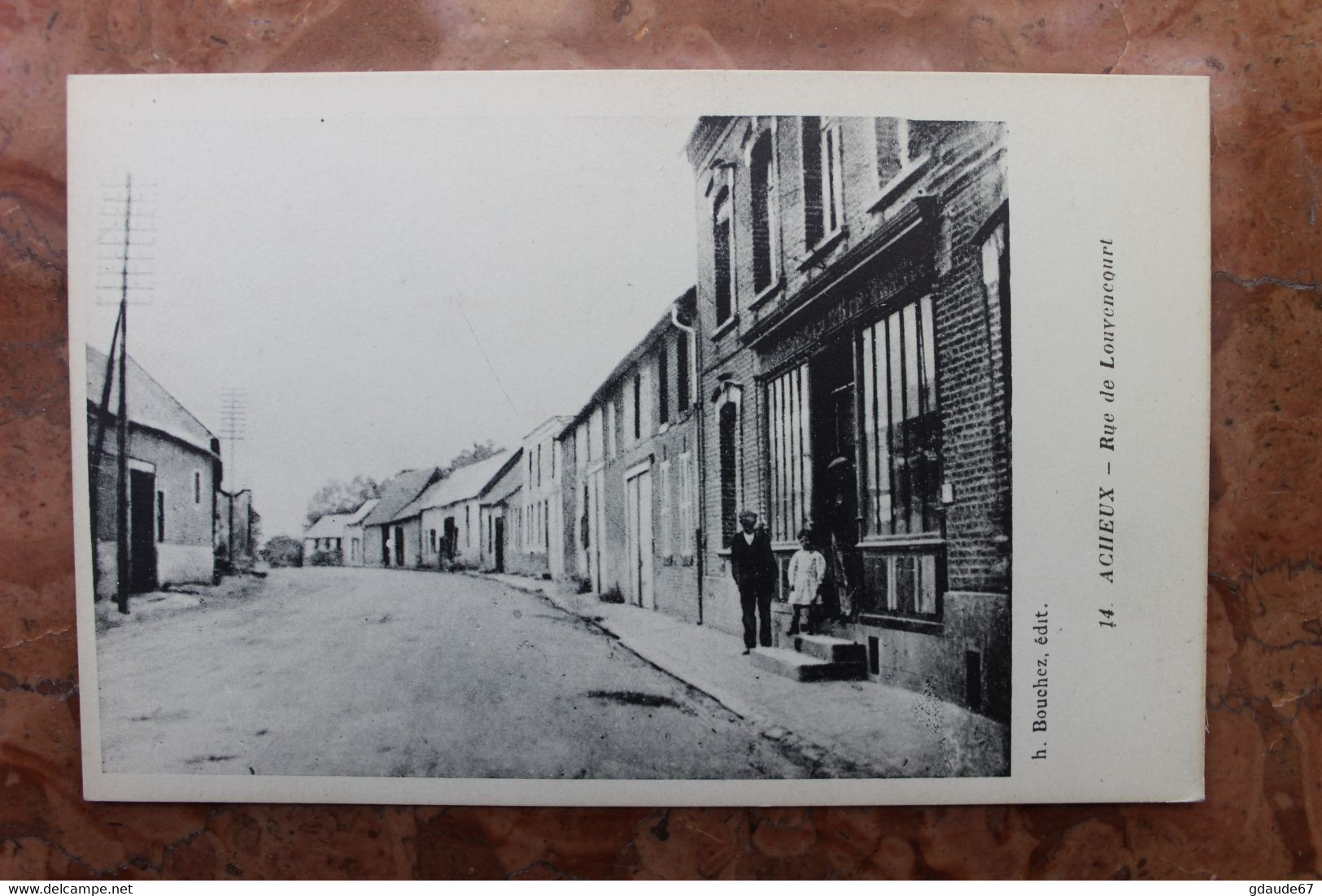 ACHEUX (80) - RUE DE LOUVENCOURT - Acheux En Amienois