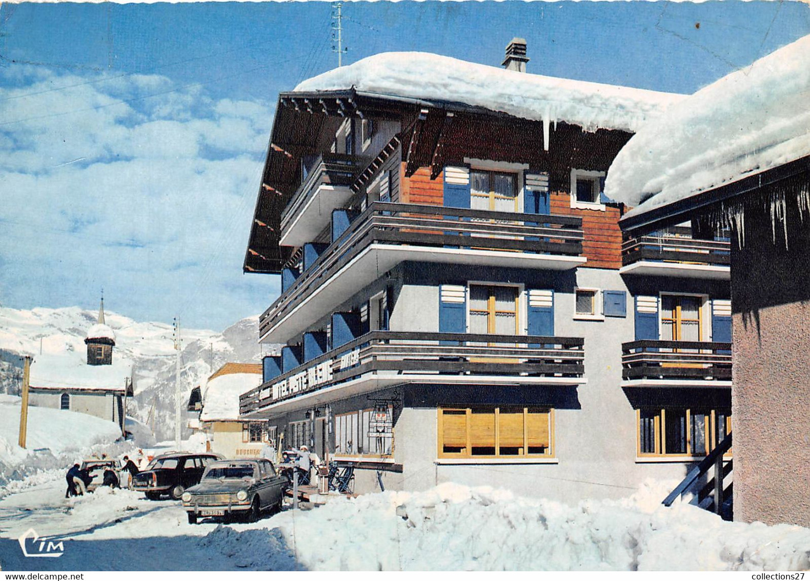 74-LES-HOUCHES- HÔTEL DE LA PISTE BLEUE - Les Houches