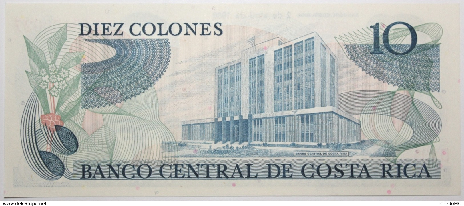 Costa Rica - 10 Colones - 1986 - PICK 237b.16 - NEUF - Costa Rica