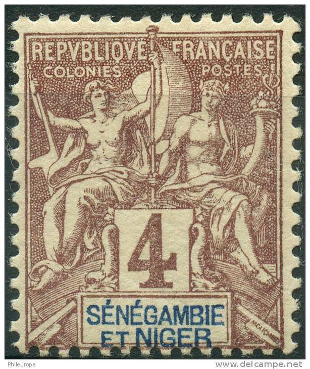 Sénegambie Et Niger (1903) N 3 * (charniere) - Ungebraucht