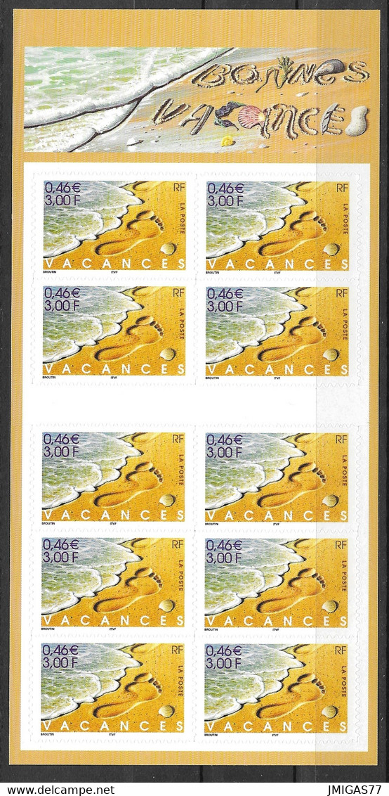 FRANCE CARNET BC3400A - Gedenkmarken