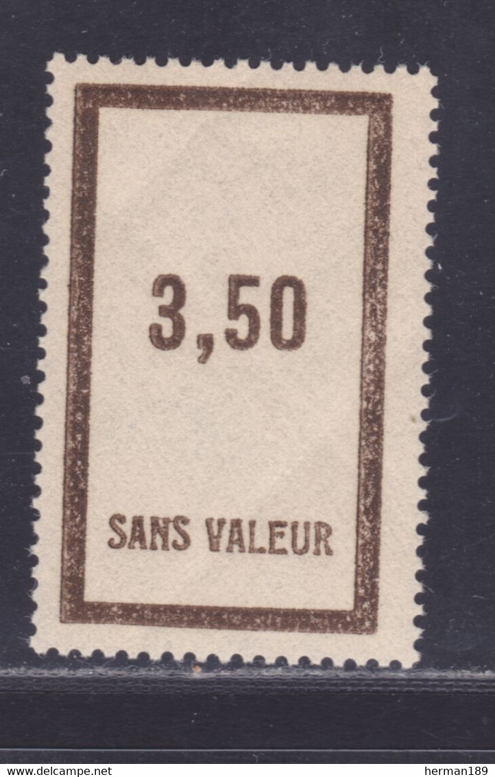 FRANCE FICTIF N°  F43 ** MNH Timbre Neuf Gomme D'origine Sans Trace De Charnière - Petits Plis, B/TB - Phantomausgaben