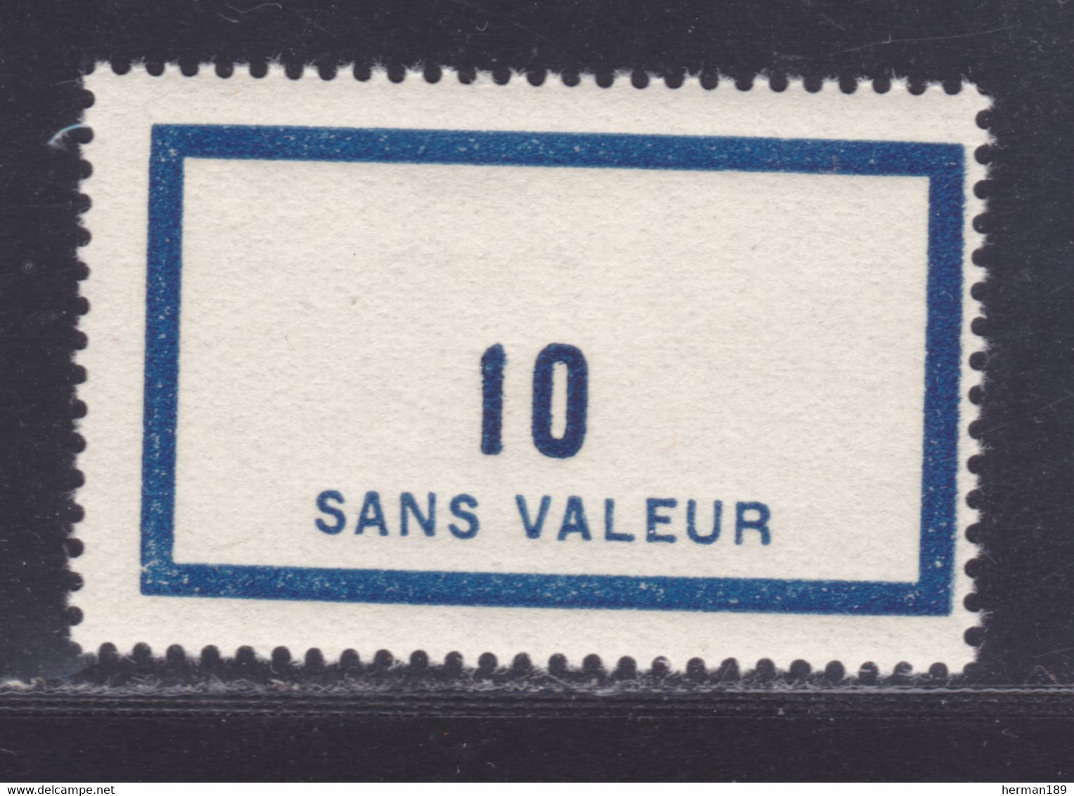 FRANCE FICTIF N°  F45 ** MNH Timbre Neuf Gomme D'origine Sans Trace De Charnière - TB - Phantomausgaben