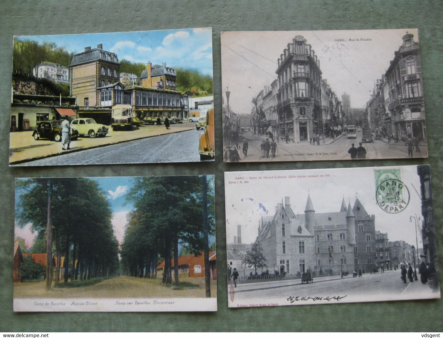 LOT DE 190 CPA BELGIQUE / FANTAISIE ( voir scans & descriptif )