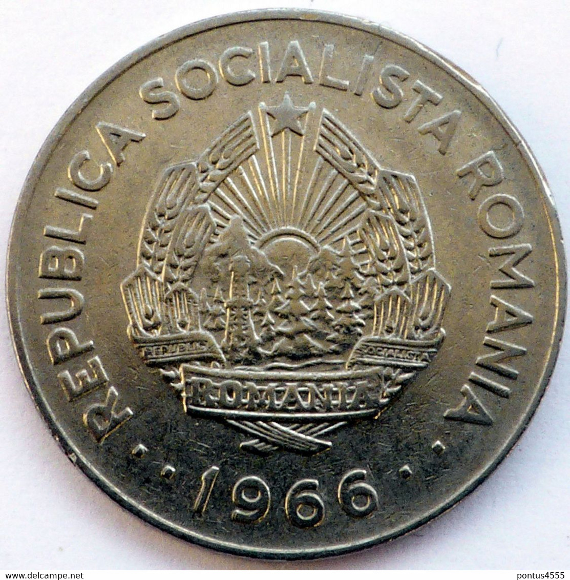 Romania 1966 - 1 Leu [KM# 95] - Roumanie