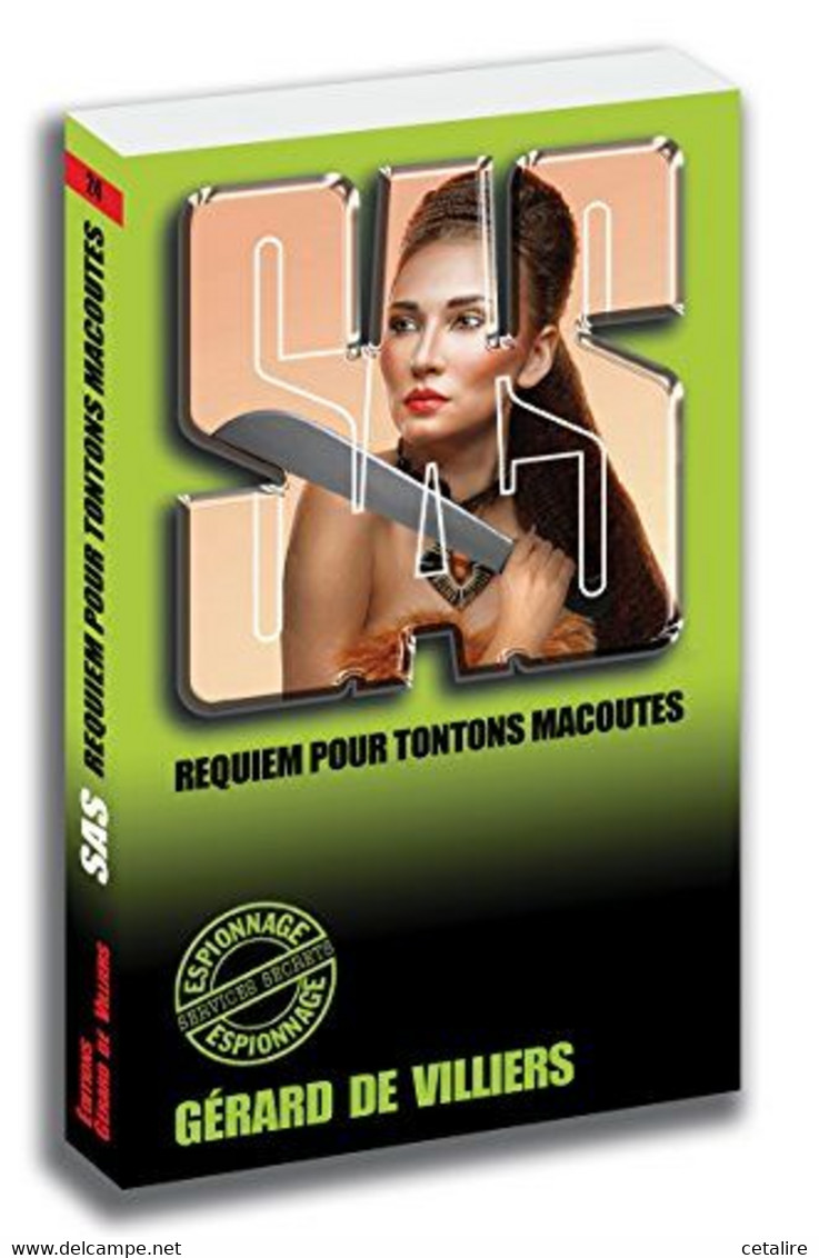 SAS Requiem Pour Tontons Macoutes  Edition Collector+++COMME NEUF+++ LIVRAISON GRATUITE+++ - SAS