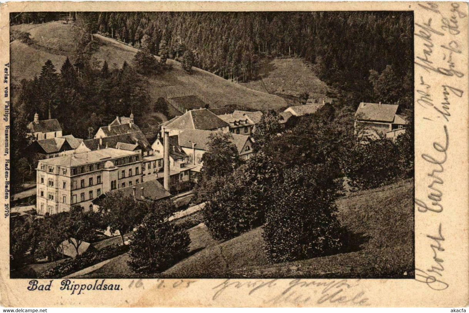 CPA AK Bad Rippoldsau GERMANY (738788) - Bad Rippoldsau - Schapbach