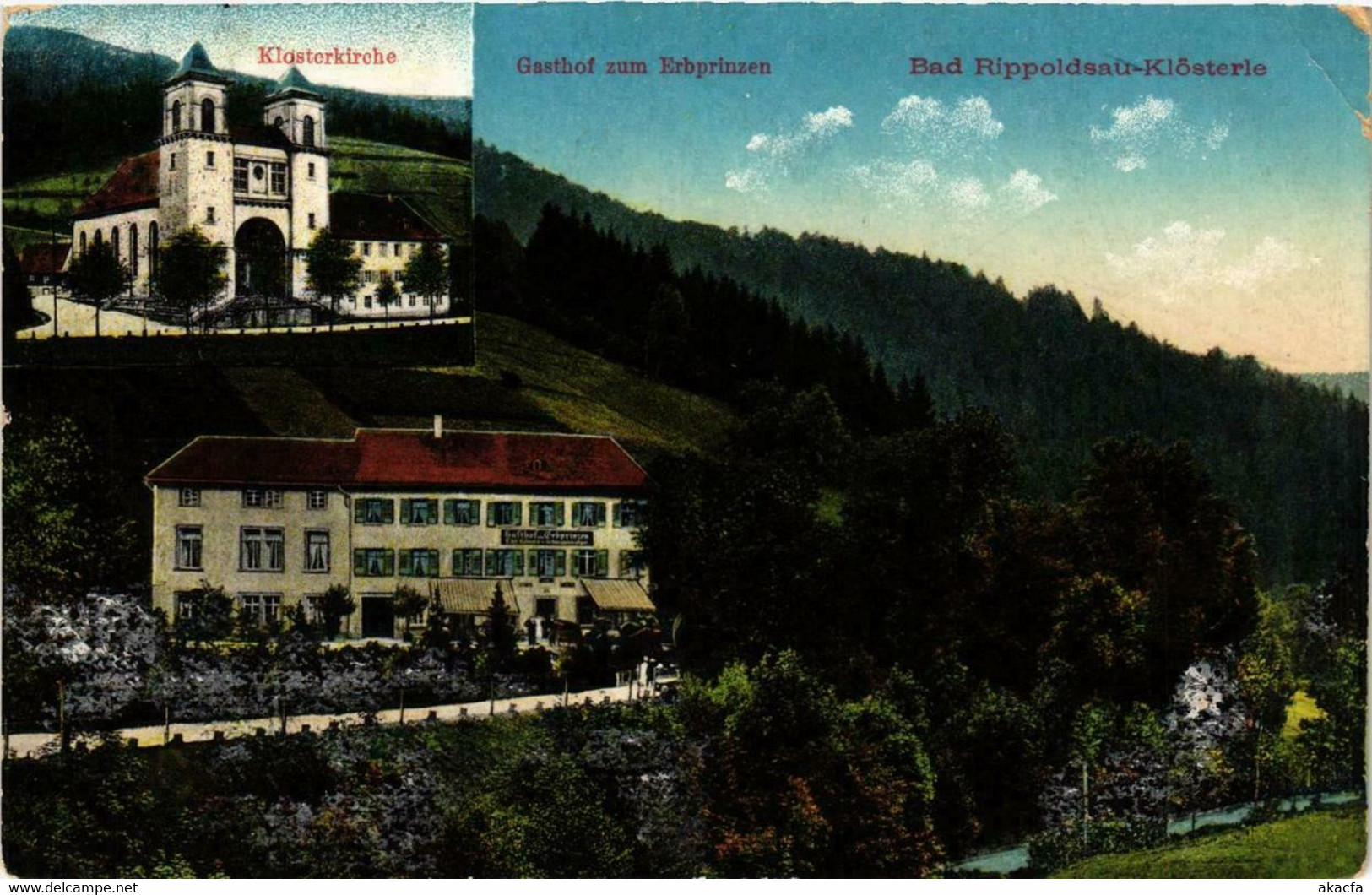 CPA AK Bad Rippoldsau Klosterle GERMANY (738801) - Bad Rippoldsau - Schapbach