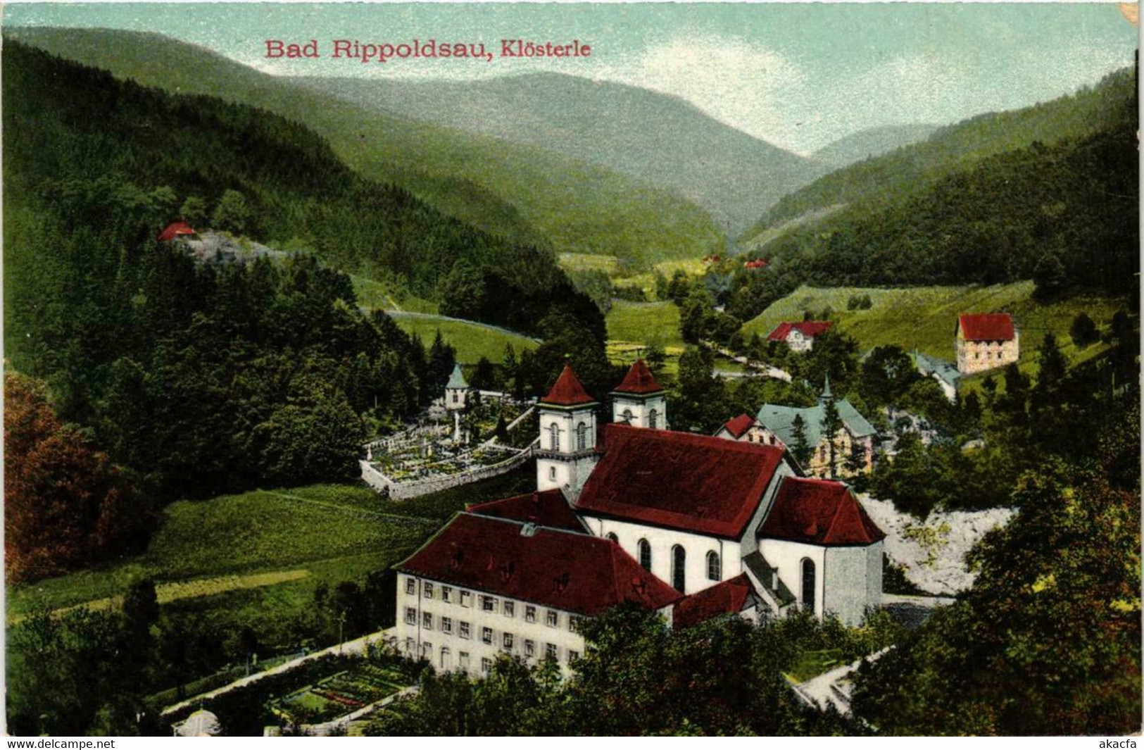 CPA AK Bad Rippoldsau Klosterle GERMANY (738804) - Bad Rippoldsau - Schapbach