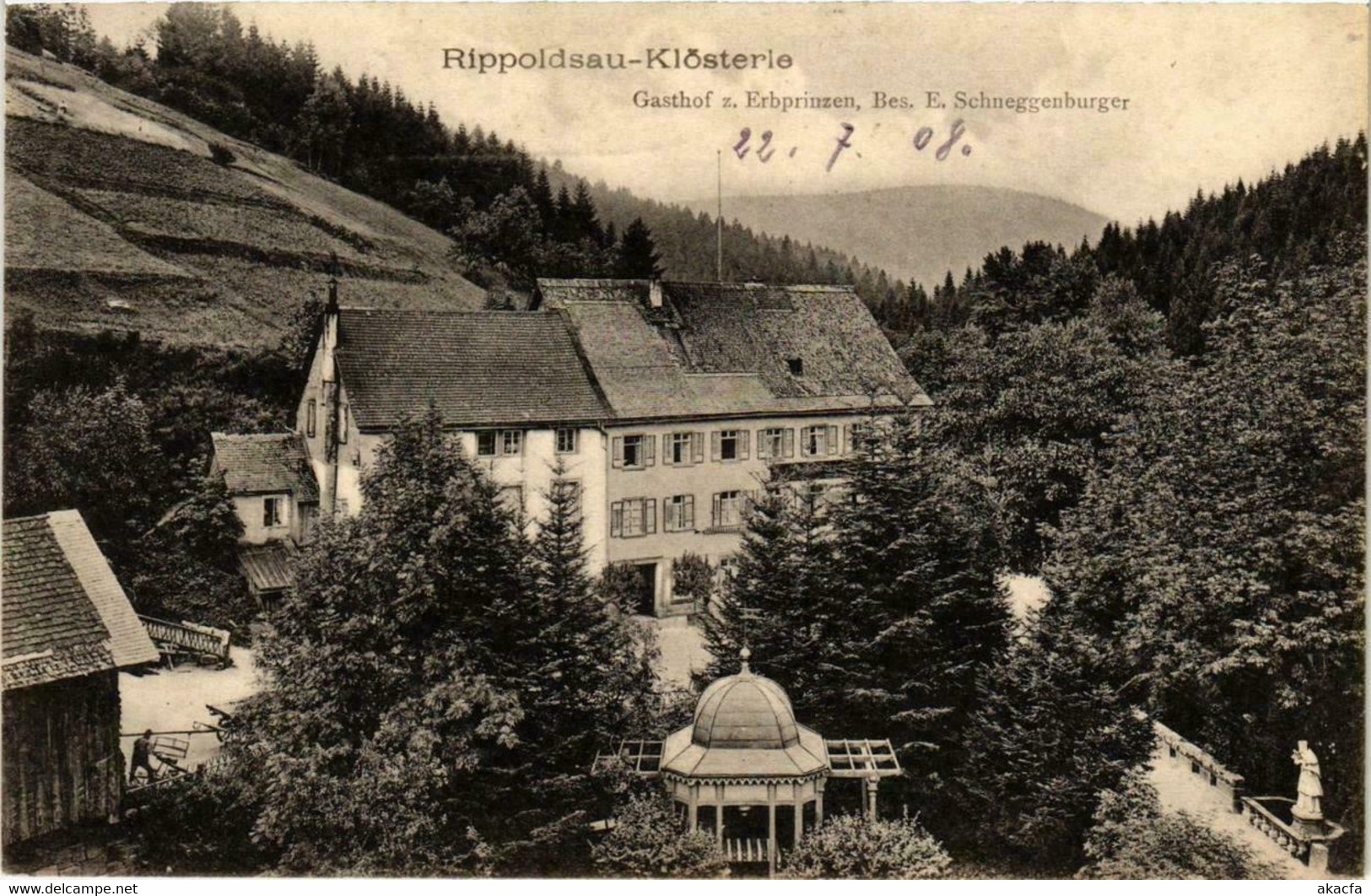 CPA AK Rippoldsau Klosterle GERMANY (738833) - Bad Rippoldsau - Schapbach