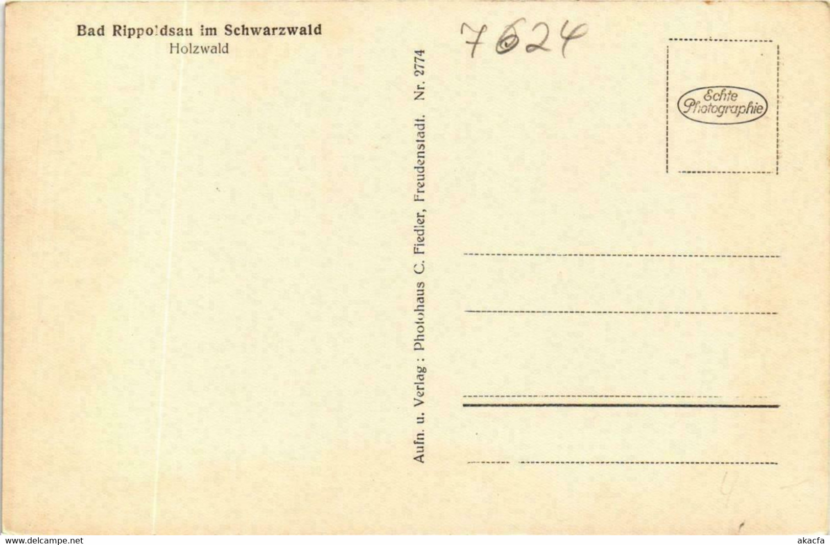 CPA AK Bad Rippoldsau Im Schwarzwald GERMANY (738835) - Bad Rippoldsau - Schapbach