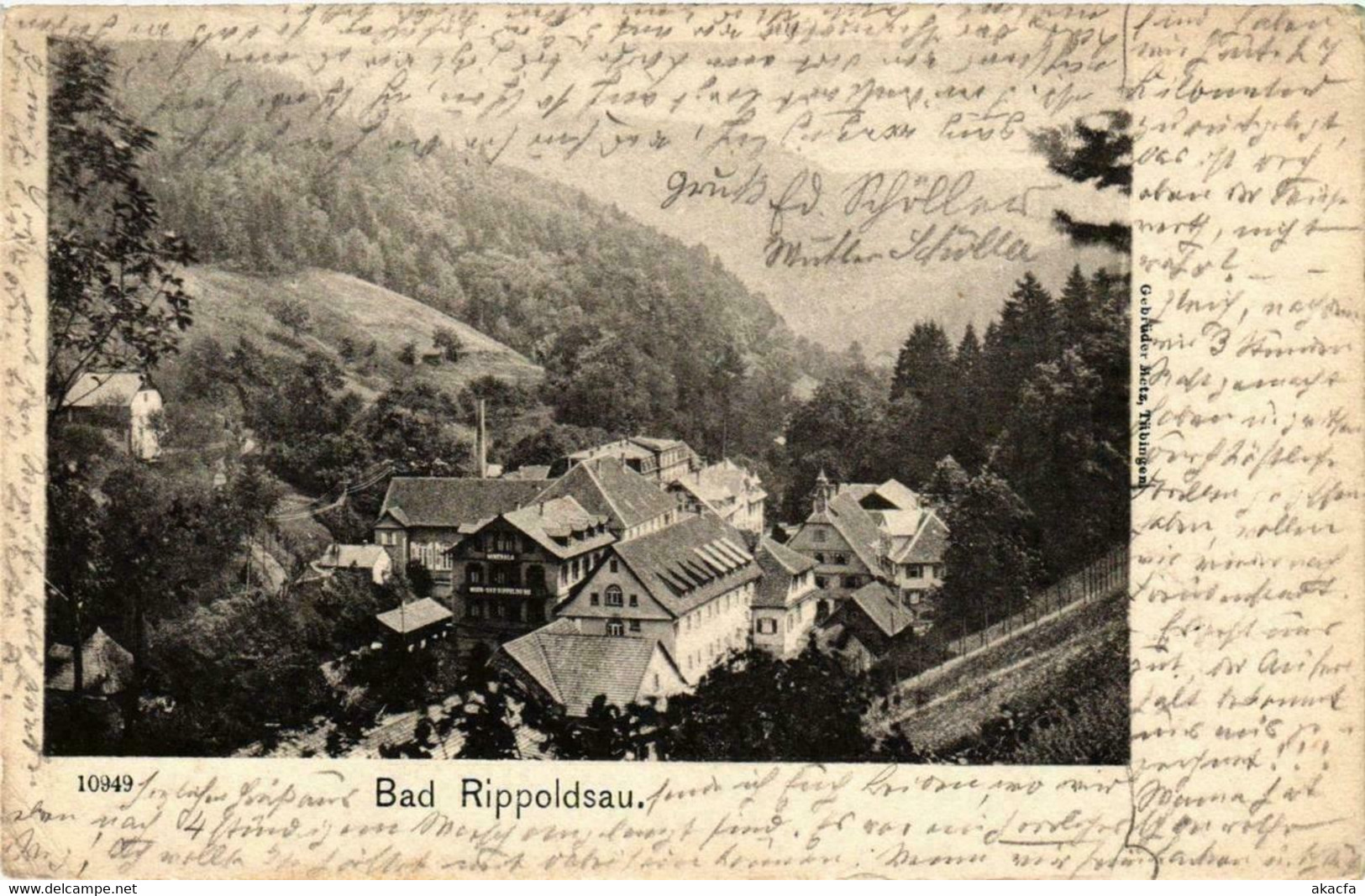 CPA AK Bad Rippoldsau GERMANY (738844) - Bad Rippoldsau - Schapbach