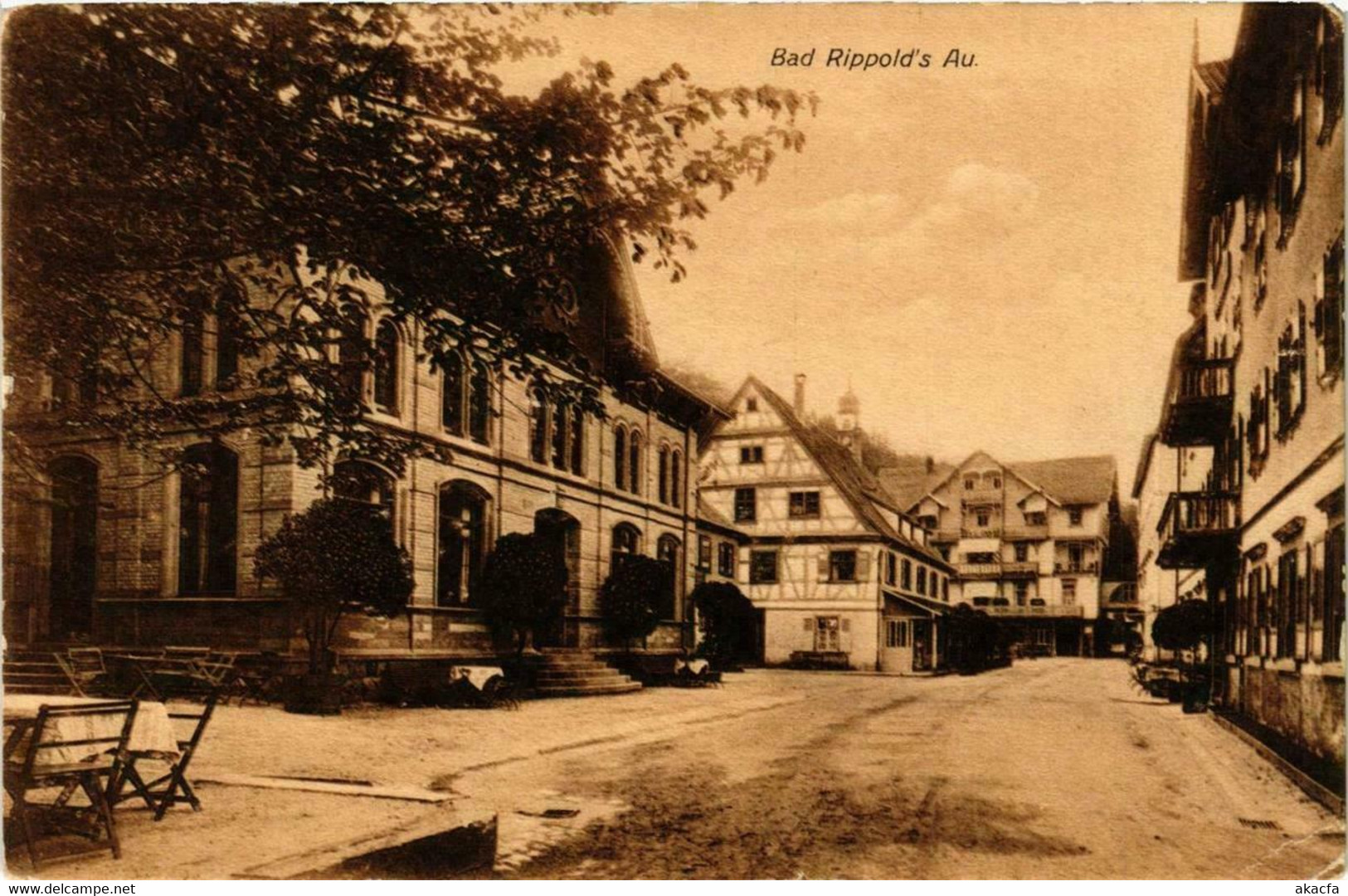 CPA AK Bad Rippold's Au. GERMANY (738848) - Bad Rippoldsau - Schapbach