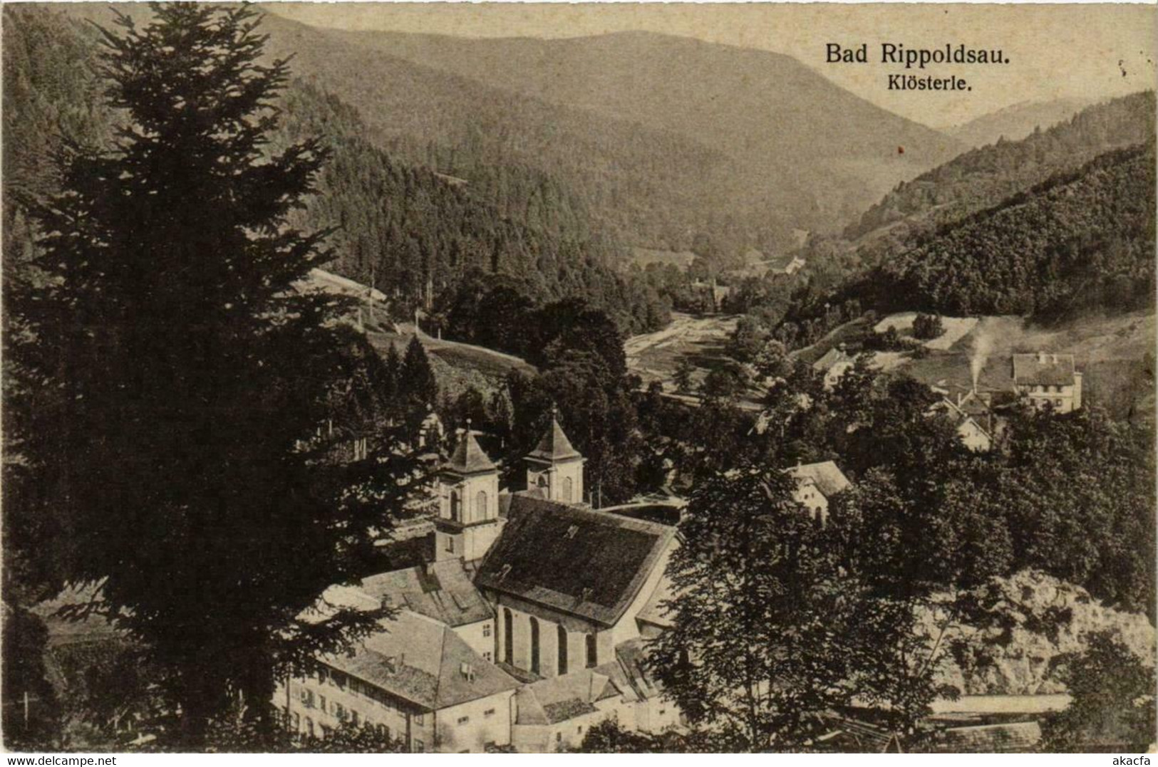 CPA AK Bad Rippoldsau GERMANY (738881) - Bad Rippoldsau - Schapbach
