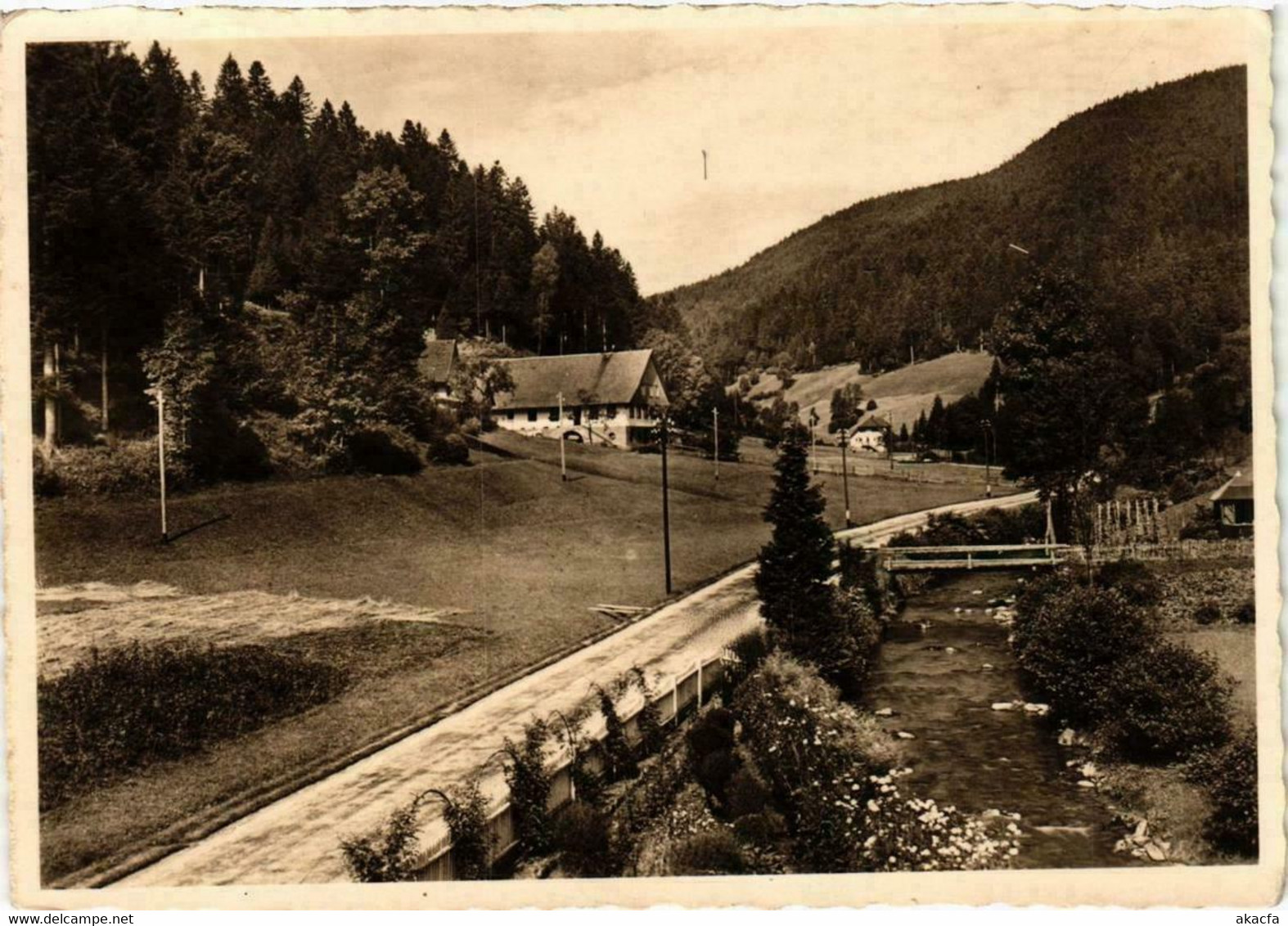 CPA AK Bad Rippoldsau Gasthaus Rosengarten GERMANY (738890) - Bad Rippoldsau - Schapbach