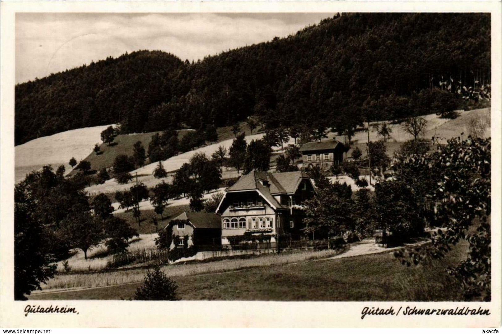 CPA AK Gutachheim GERMANY (738895) - Gutach (Schwarzwaldbahn)