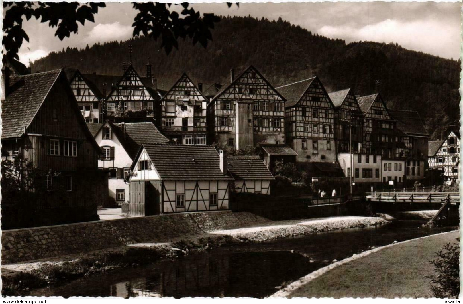 CPA AK Schiltach Im Schwarzwald Partie An Der Kinzig GERMANY (738907) - Schiltach