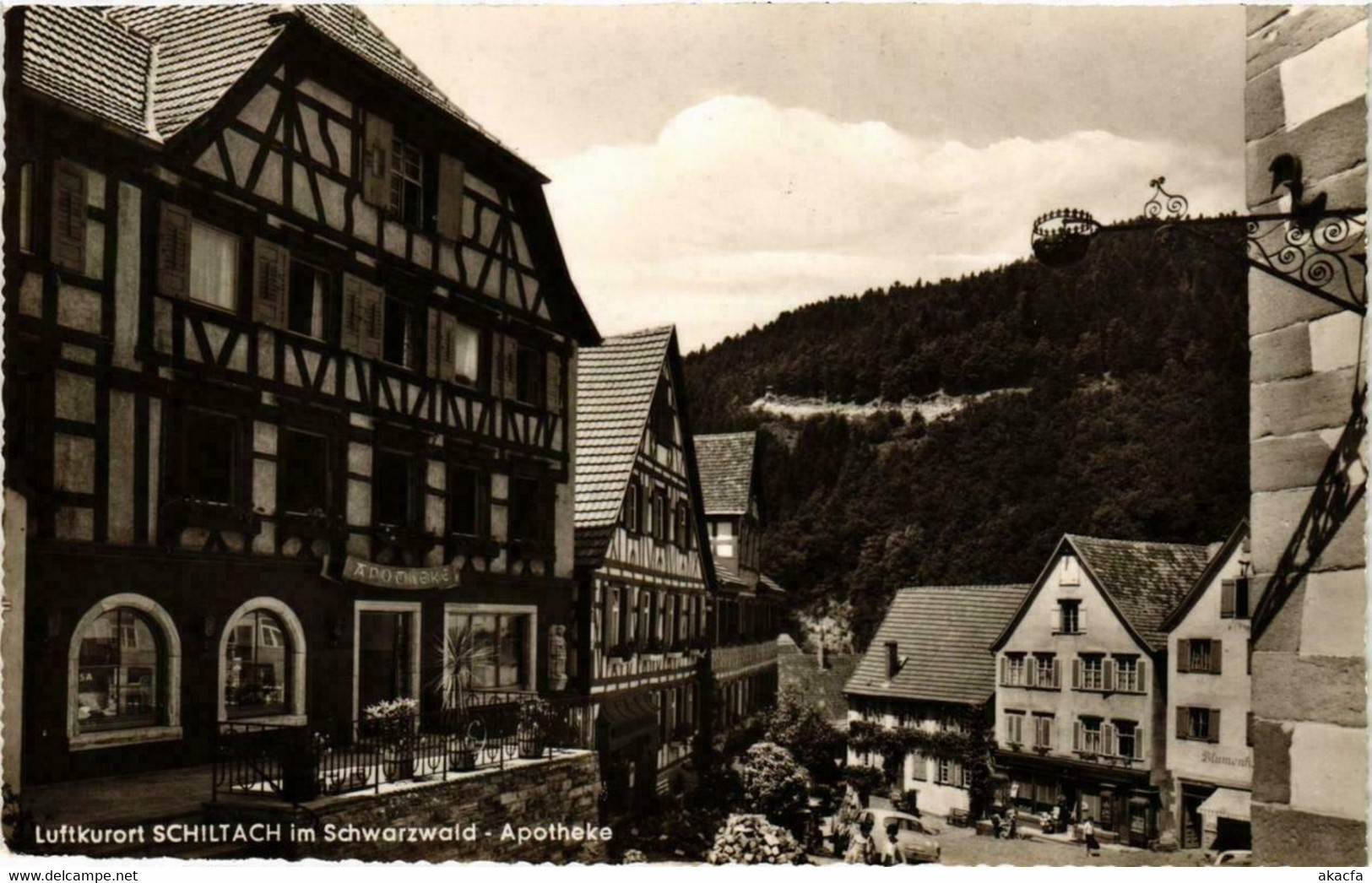 CPA AK Luftkurort Schiltach Im Schwarzwald Apotheke GERMANY (738909) - Schiltach