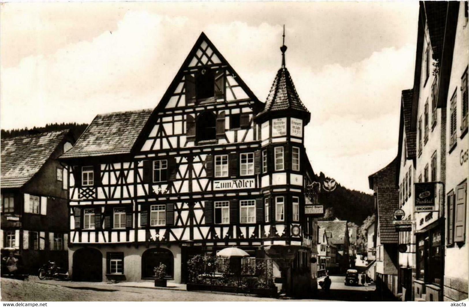 CPA AK Luftkurort Schiltach Gasthaus Zum Adler GERMANY (738908) - Schiltach