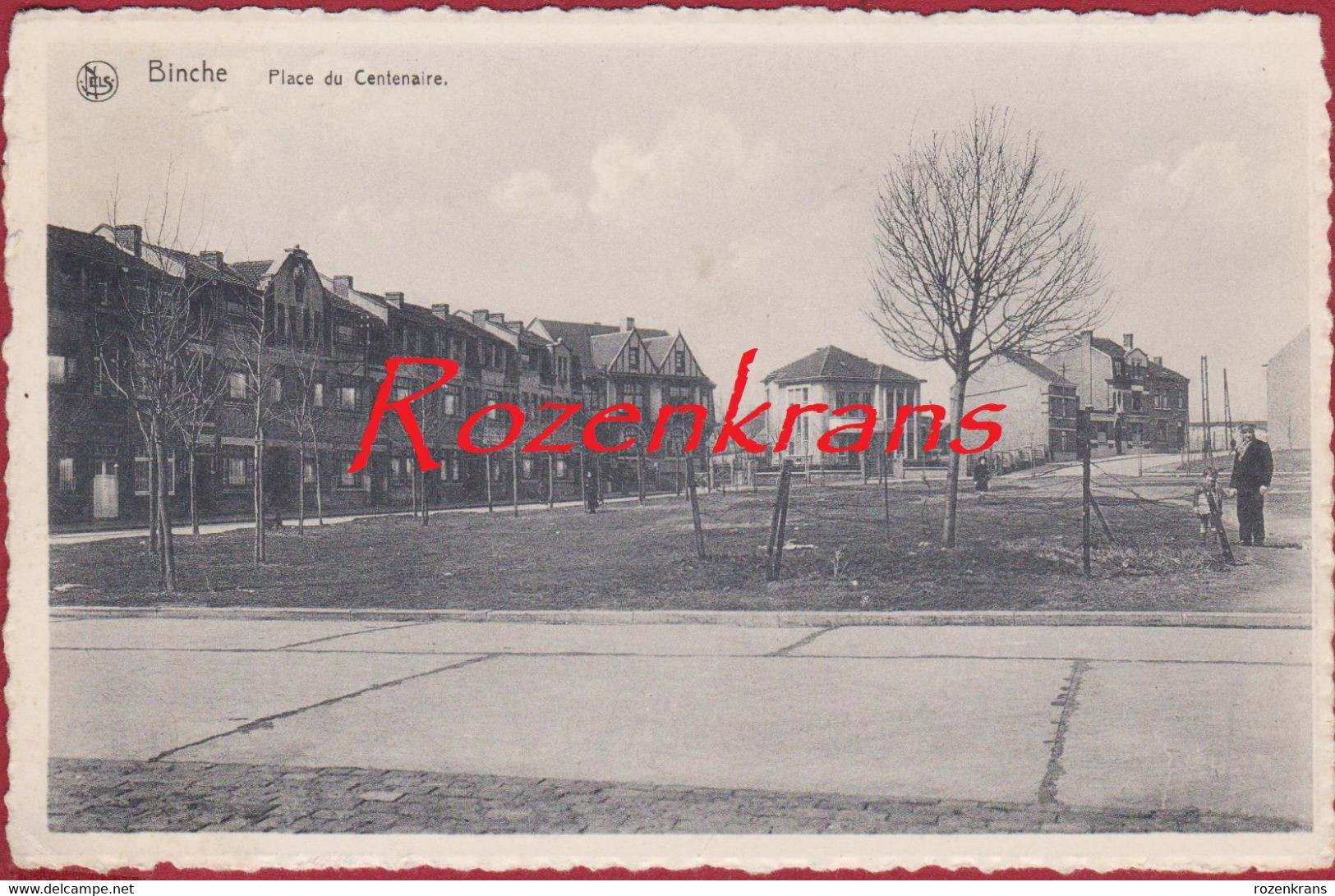 Binche - Place Du Centenaire Hainaut Henegouwen CPA - Binche