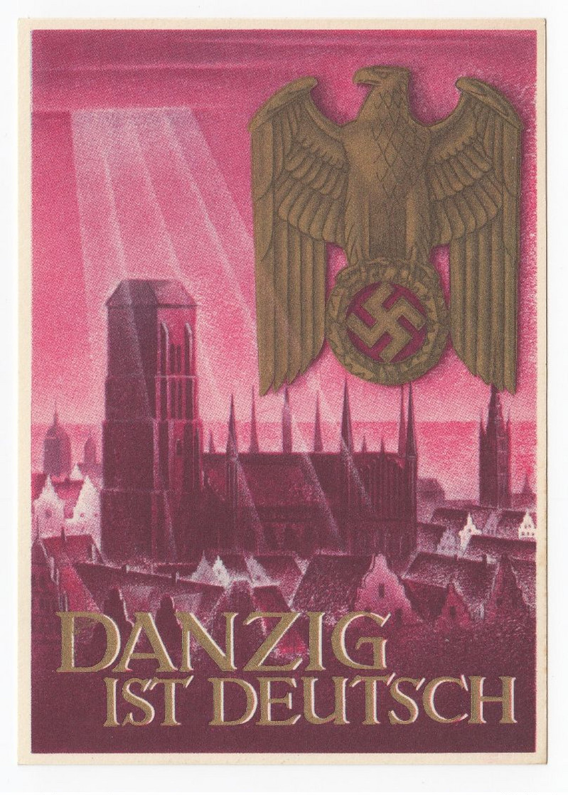 Deutsches Reich Ganzsache Winterhilfswerk 1939 Danzig Ist Deutsch 1939 Ungebraucht - Autres & Non Classés