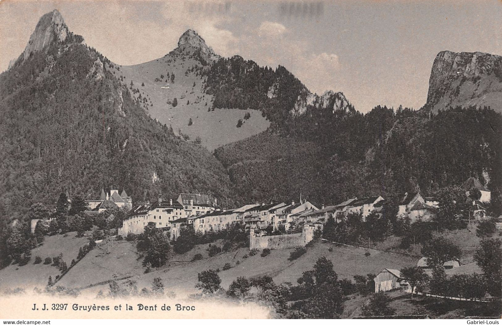 Gruyères Et La Dent De Broc - Broc