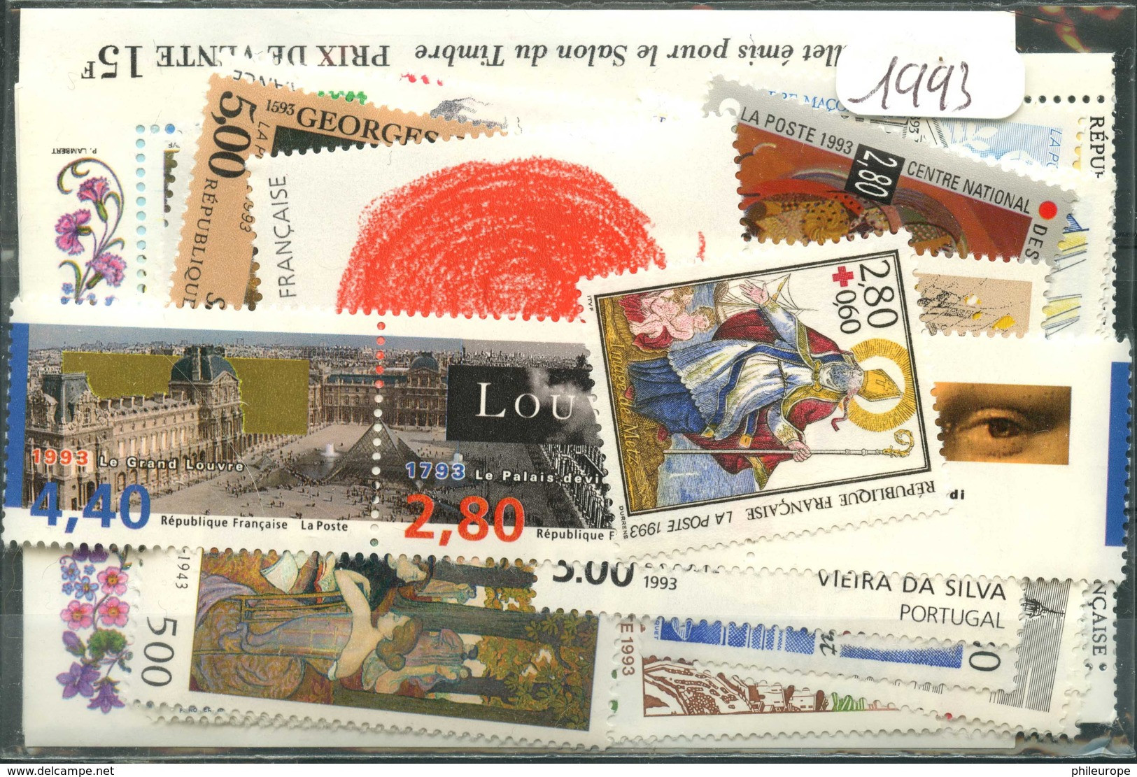 France  Années Completes Neuves ** Luxe 1993 (48 Timbres) - 1990-1999