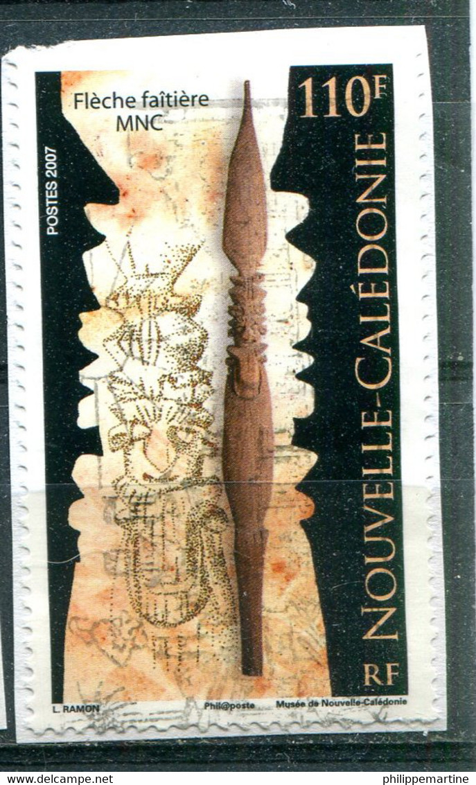 Nouvelle Calédonie 2007 - YT 1033 (o) Sur Fragment - Gebruikt