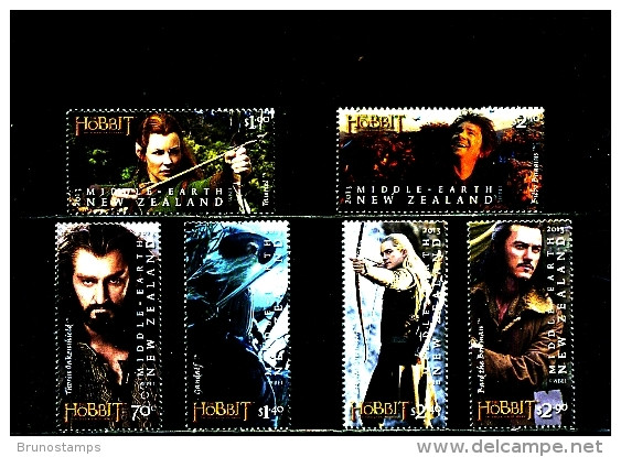 NEW ZEALAND - 2013  THE HOBBIT   SET  MINT NH - Neufs