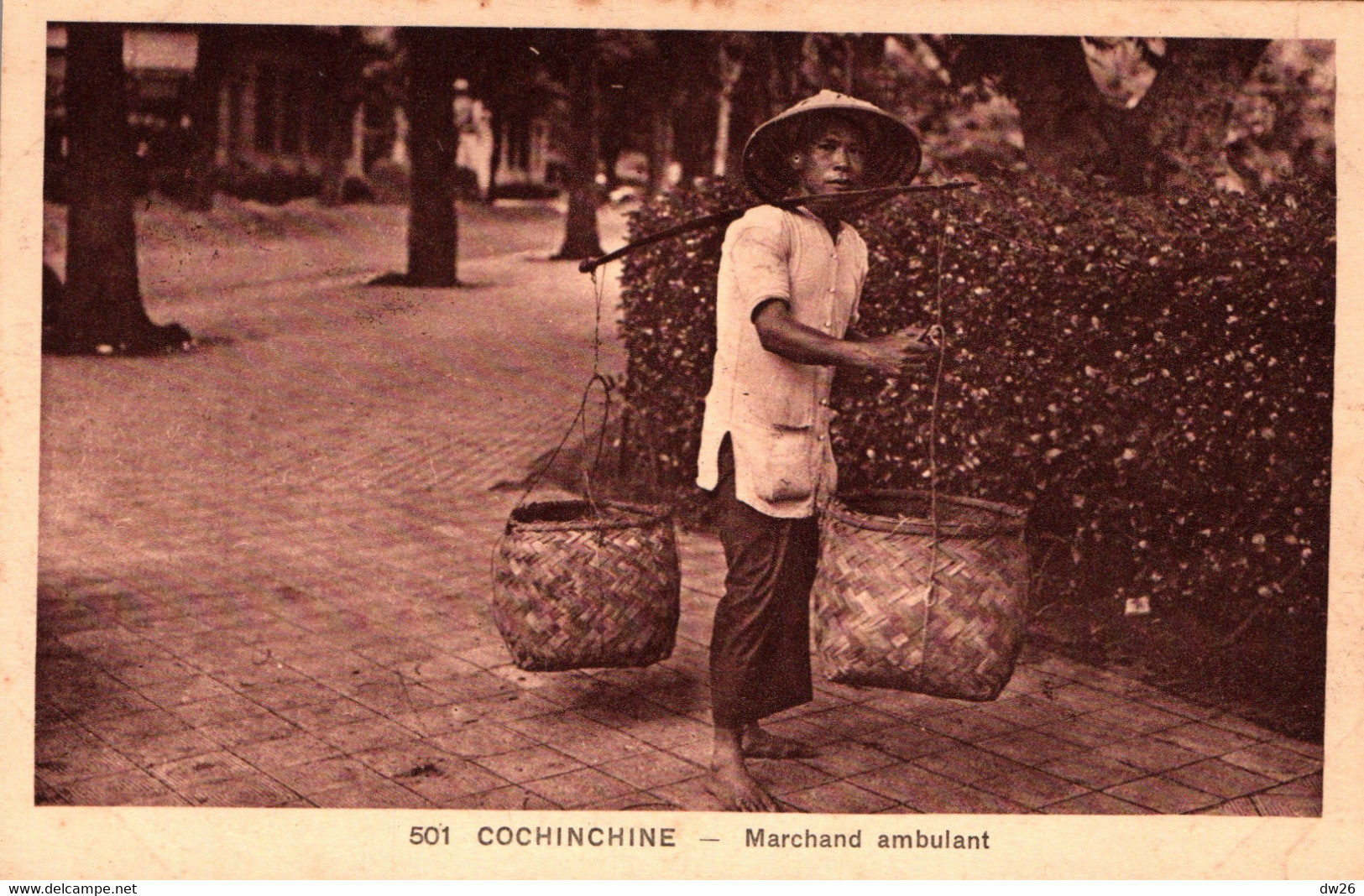 Ethnologie (Viet-Nam) Cochinchine: Marchand Ambulant - Edition Nadal - Carte N° 501 Non Circulée - Asien