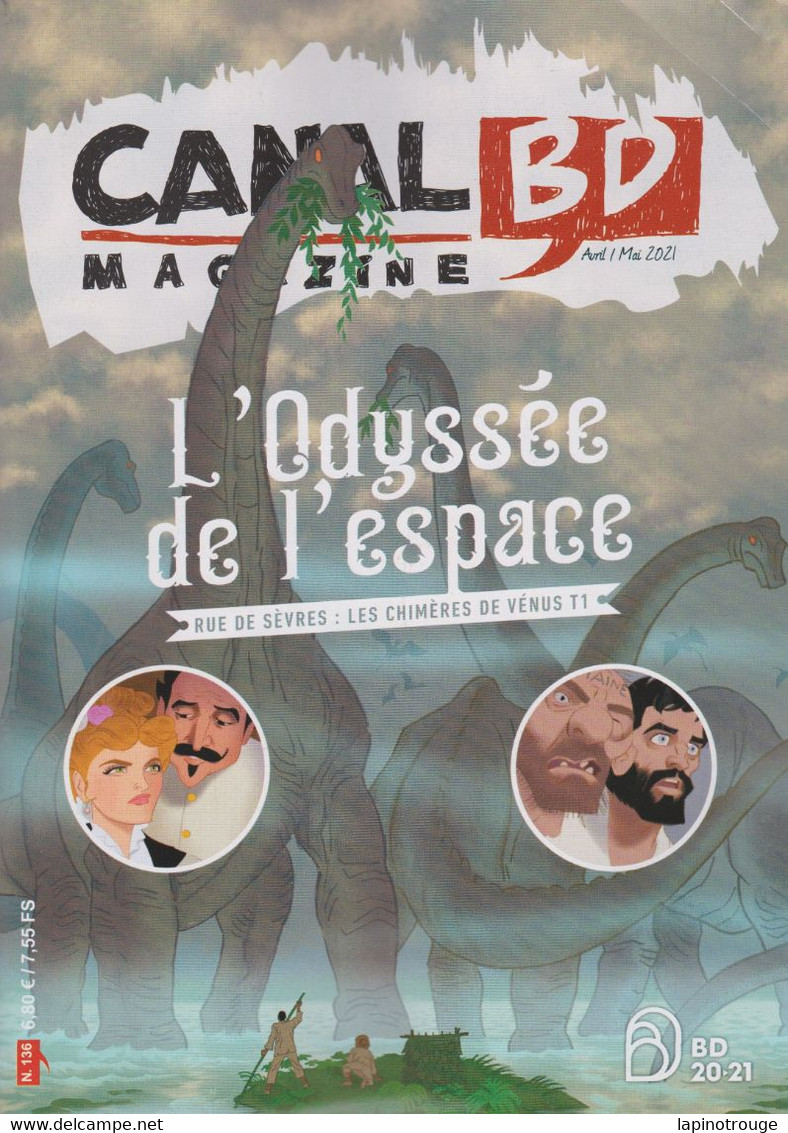 Magazine Canal BD De 2021: Les Chimères De Vénus Coco Wanted Lucky Luke... - CANAL BD Magazine