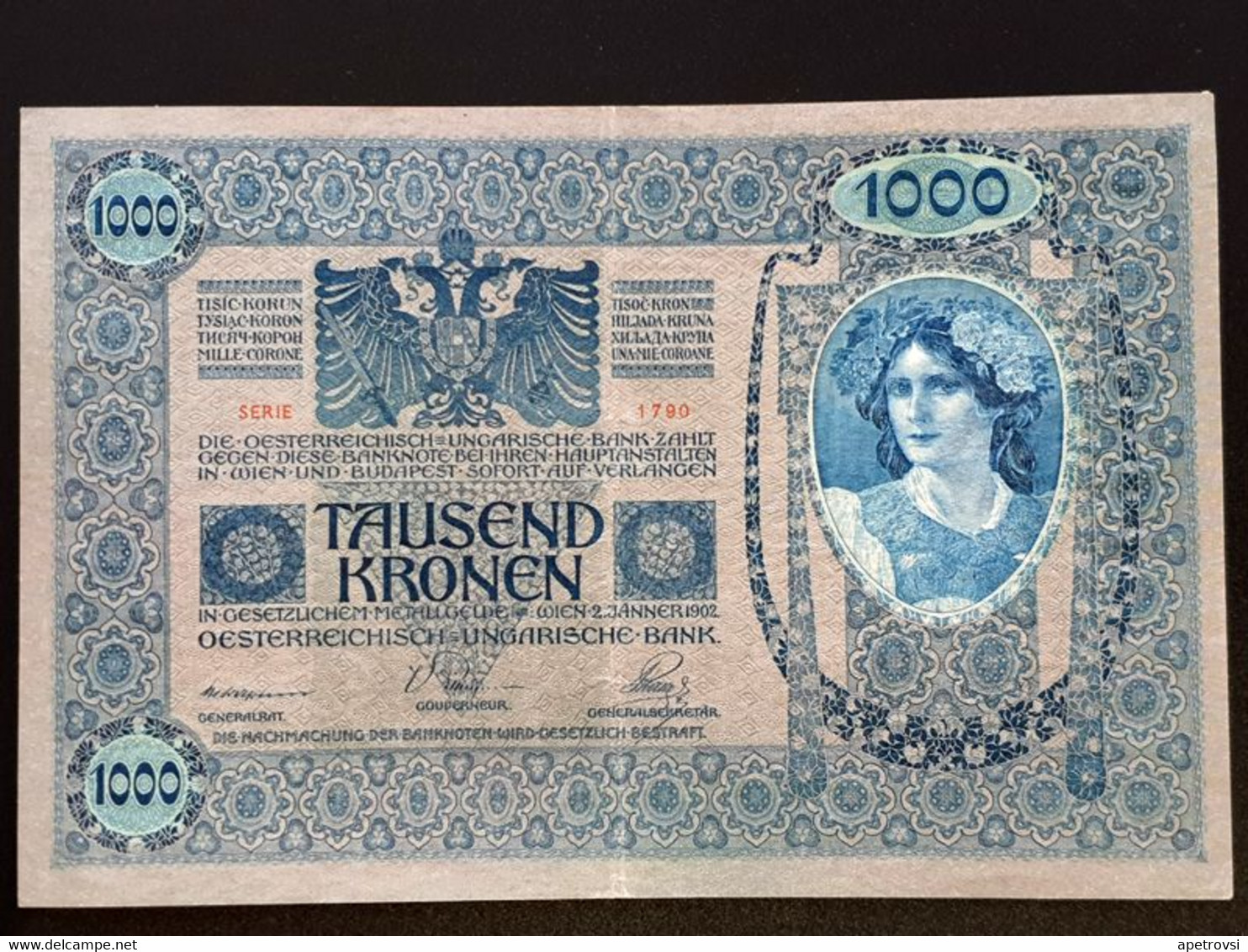 Austria / Hungary 1919-1922, 10-100000 Kronen (10 pcs), (P-51, P-53, P-54, P-56, P-59, P-61, P-65, P-79, P-80, P-81)