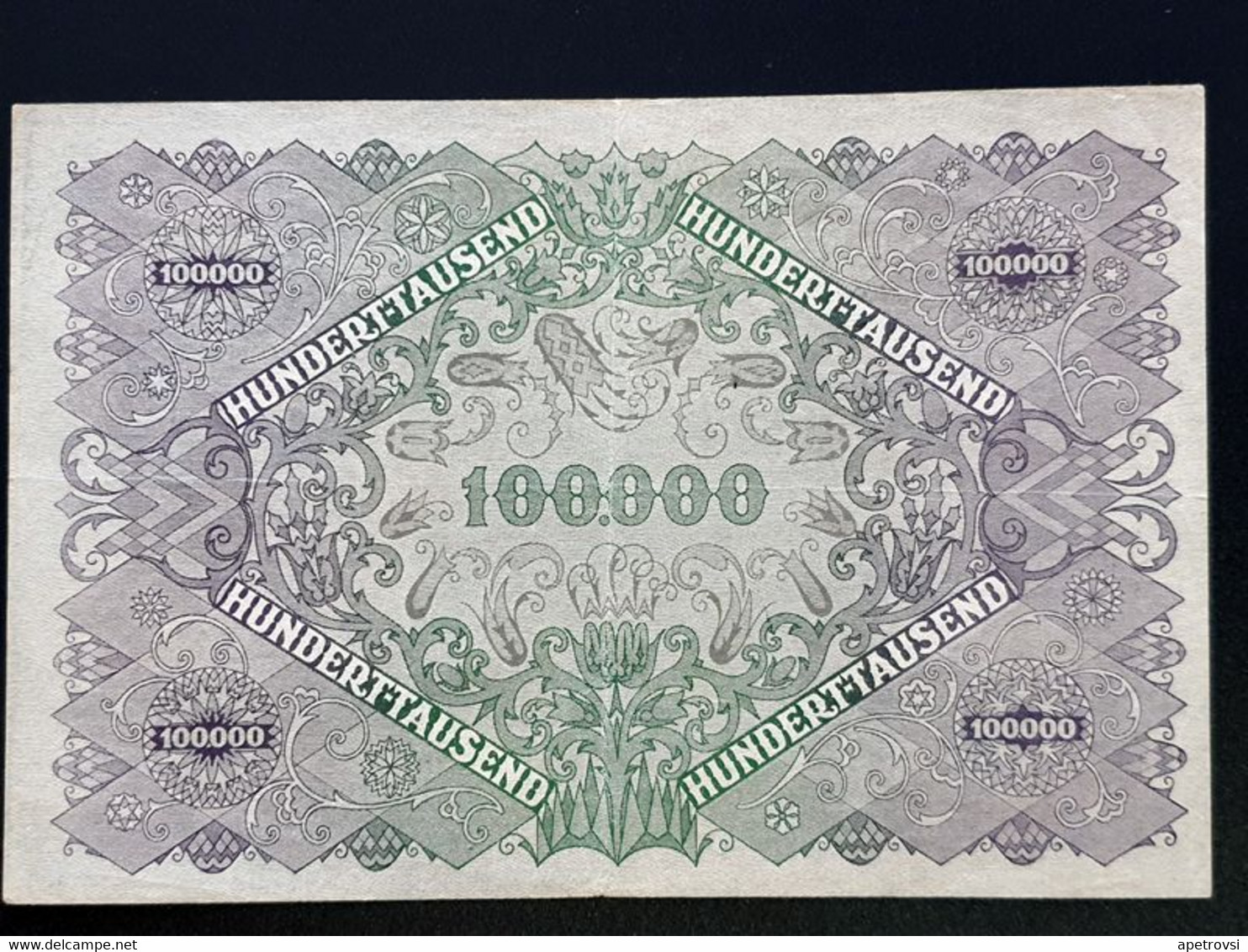 Austria / Hungary 1919-1922, 10-100000 Kronen (10 pcs), (P-51, P-53, P-54, P-56, P-59, P-61, P-65, P-79, P-80, P-81)