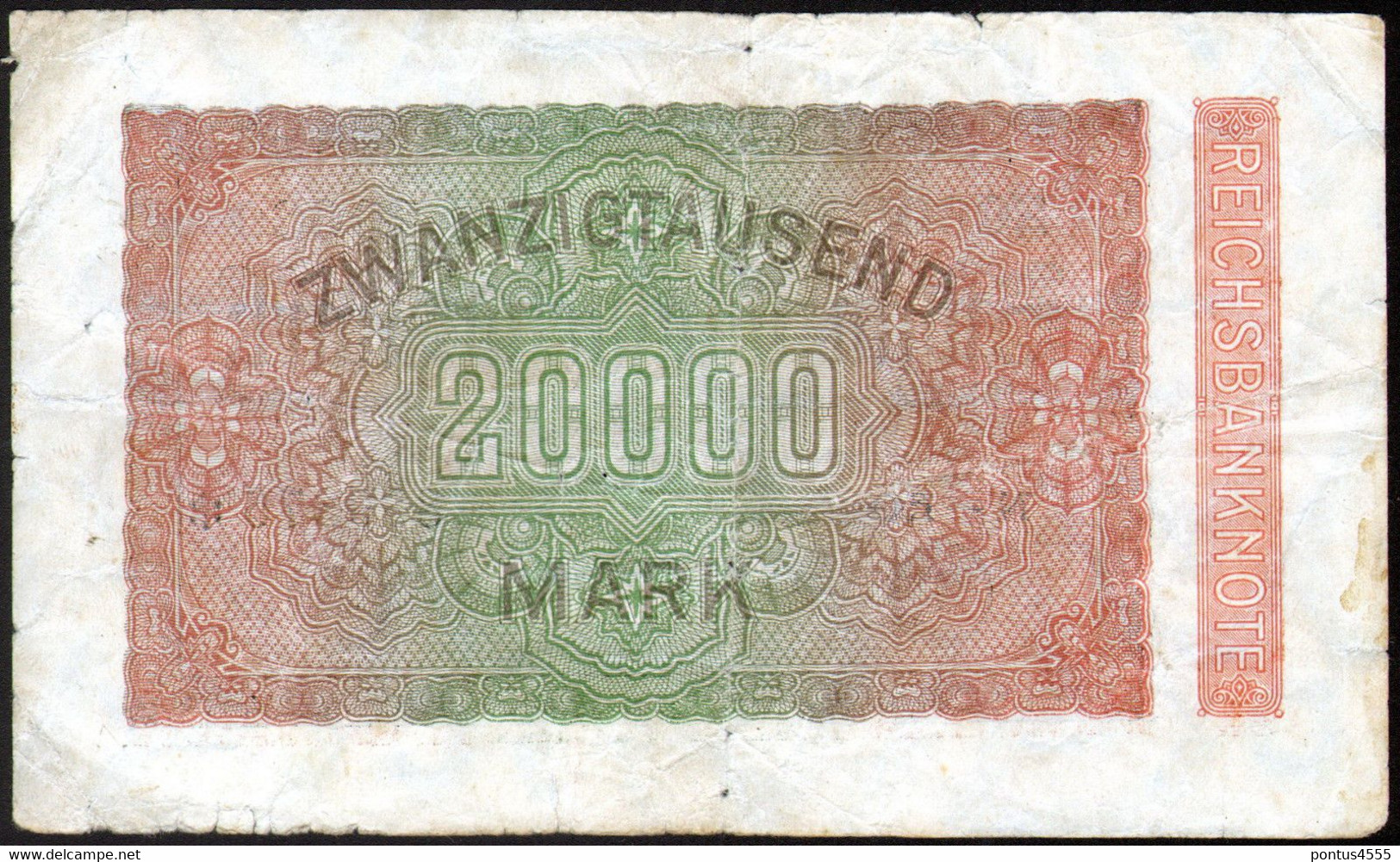 Germany 1923 - 20000 Mark Ser.N [Kr. 85b] - 20.000 Mark