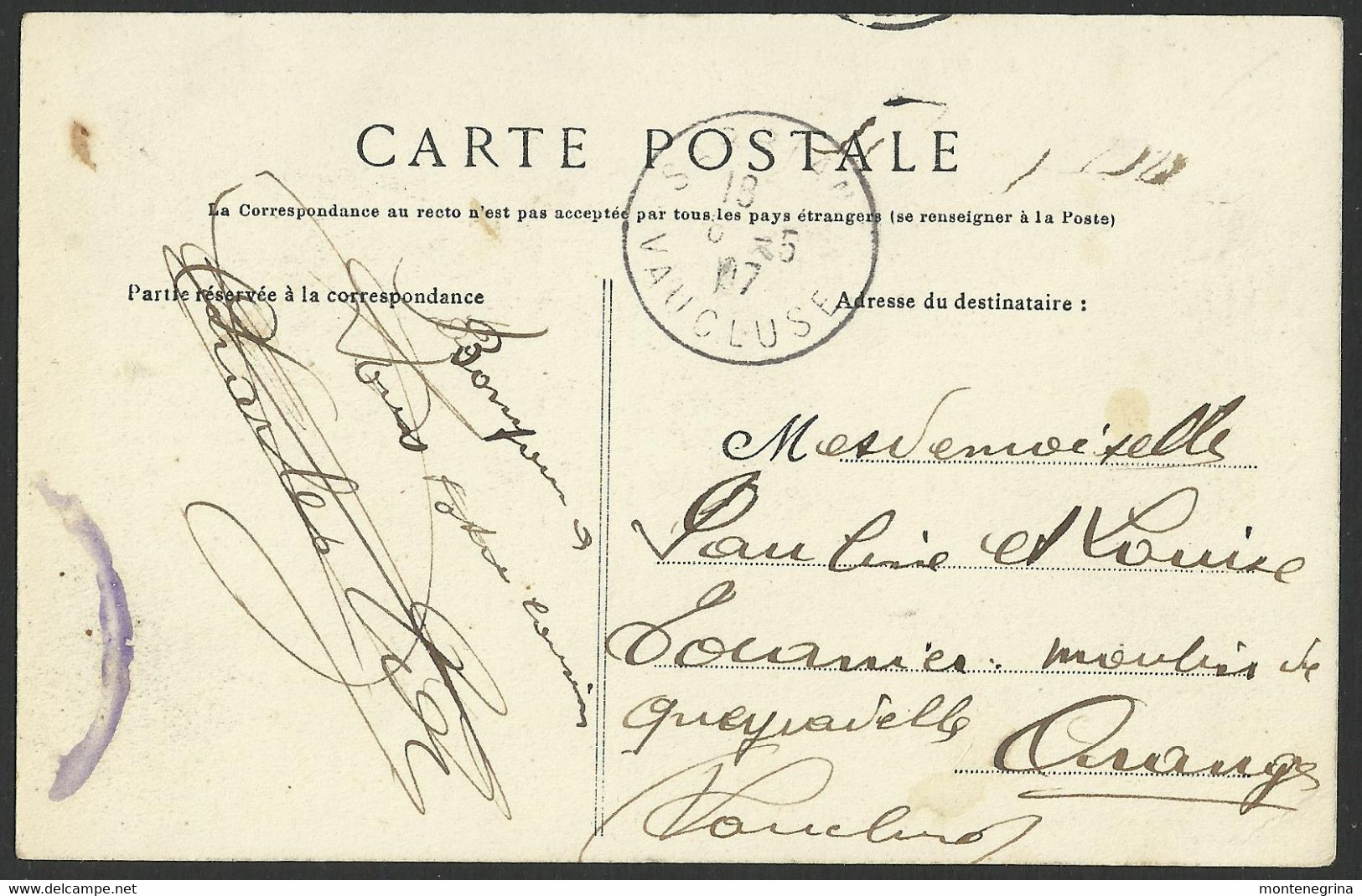 SARRIANS Vue Generale Old Postcard (see Sales Conditions) 04104 - Sarrians