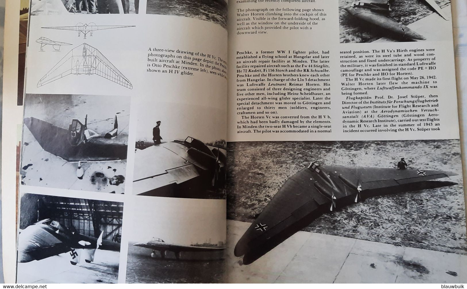 The Horten Flying Wing In World War II DABROWSKI H.P. - Otros & Sin Clasificación