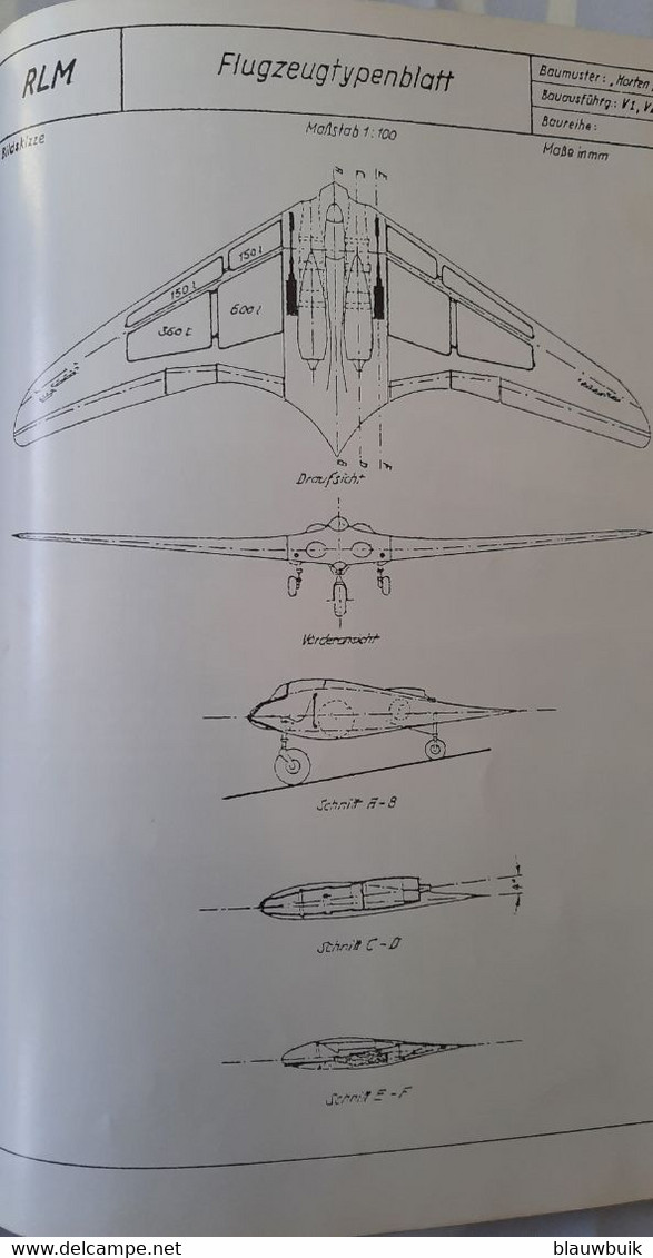 The Horten Flying Wing in World War II DABROWSKI H.P.