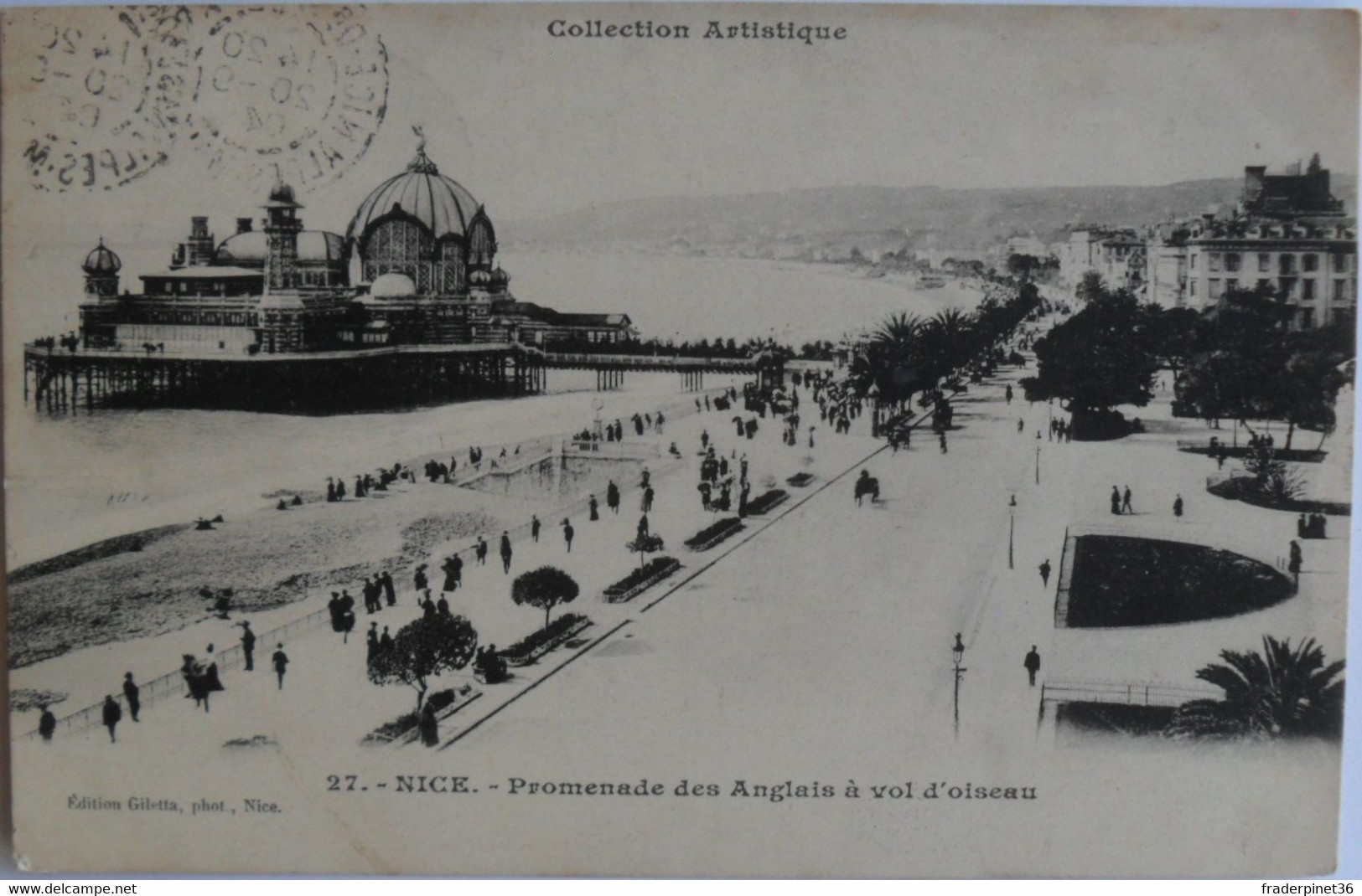 Cartes Postales La Plage La Promenade Des Anglais A Vol D'oiseau N° 27 - Musées