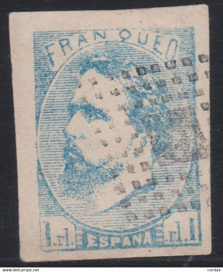 CORREO CARLISTA 1873. AUTÉNTICO. USADO. PRECIOSO - Carlists