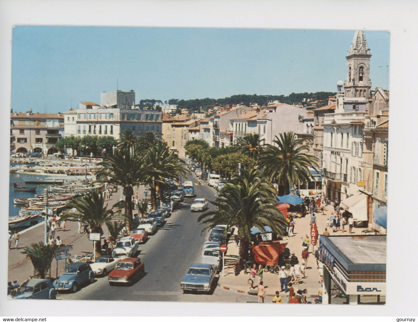 Sanary Sur Mer, Le Quai De Gaulle  (citroën 2 CV) - Sanary-sur-Mer