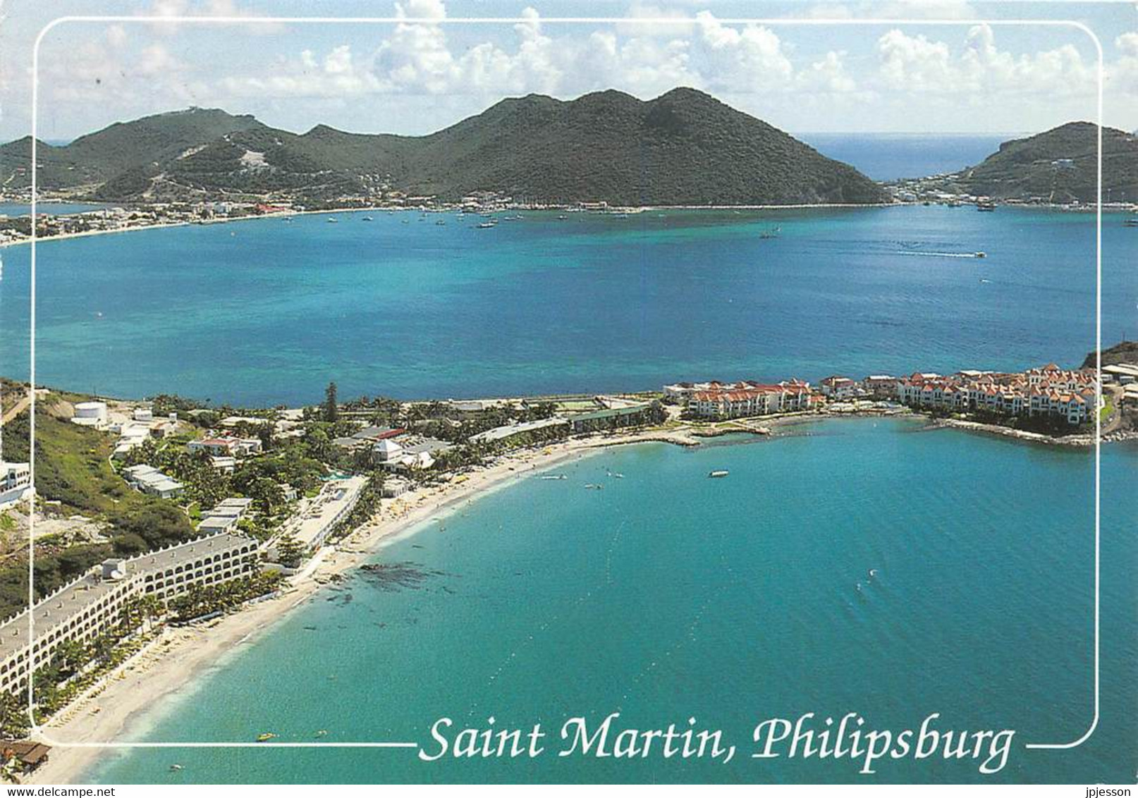 GUADELOUPE - SAINT MARTIN - SAINT MAARTEN - PHILIPSBURG - LITTLE AND GRAND BAY - ANTILLES NEERLANDAISES - Saint Martin