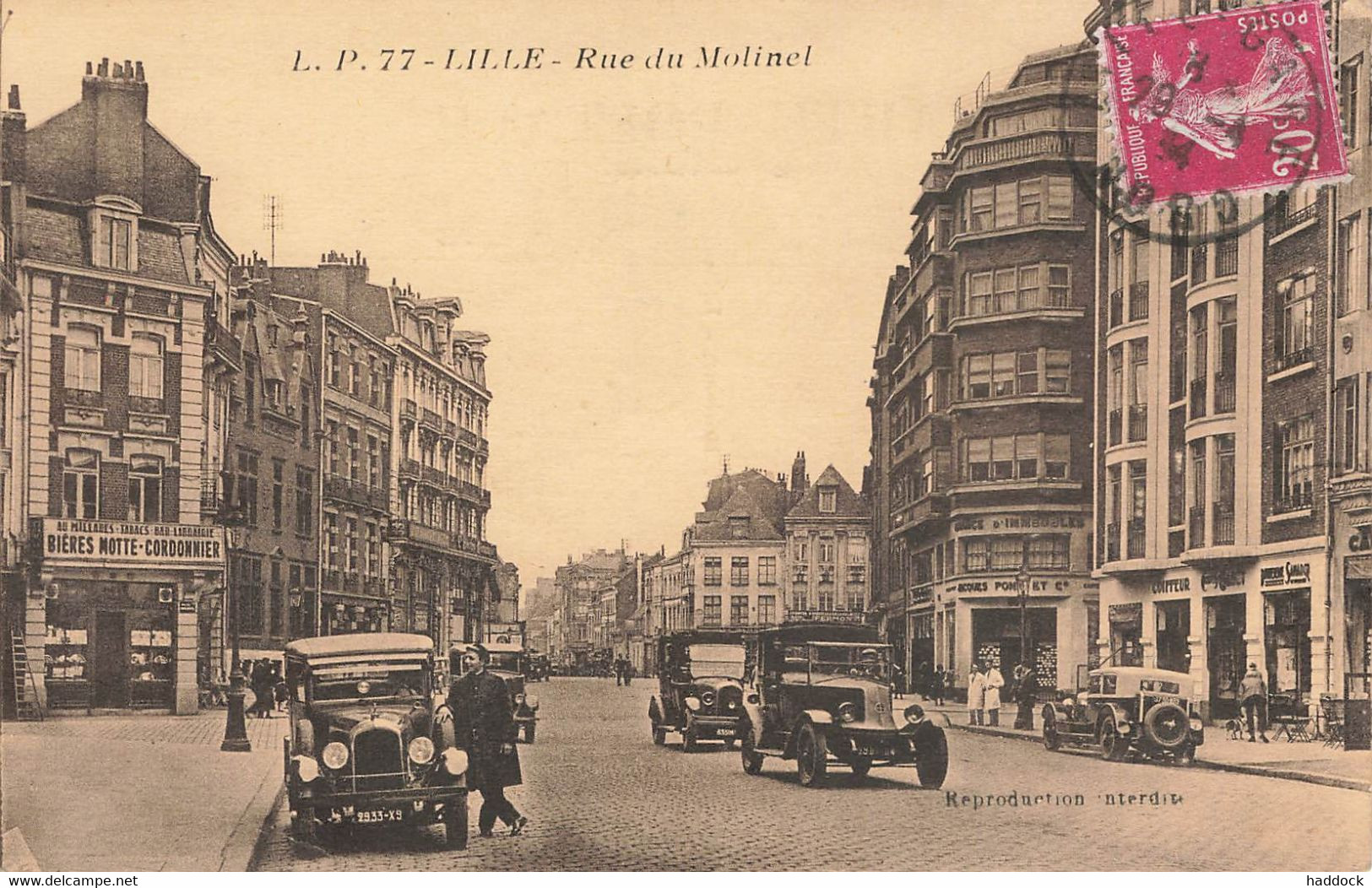 LILLE : RUE DU MOLINEL - Lille