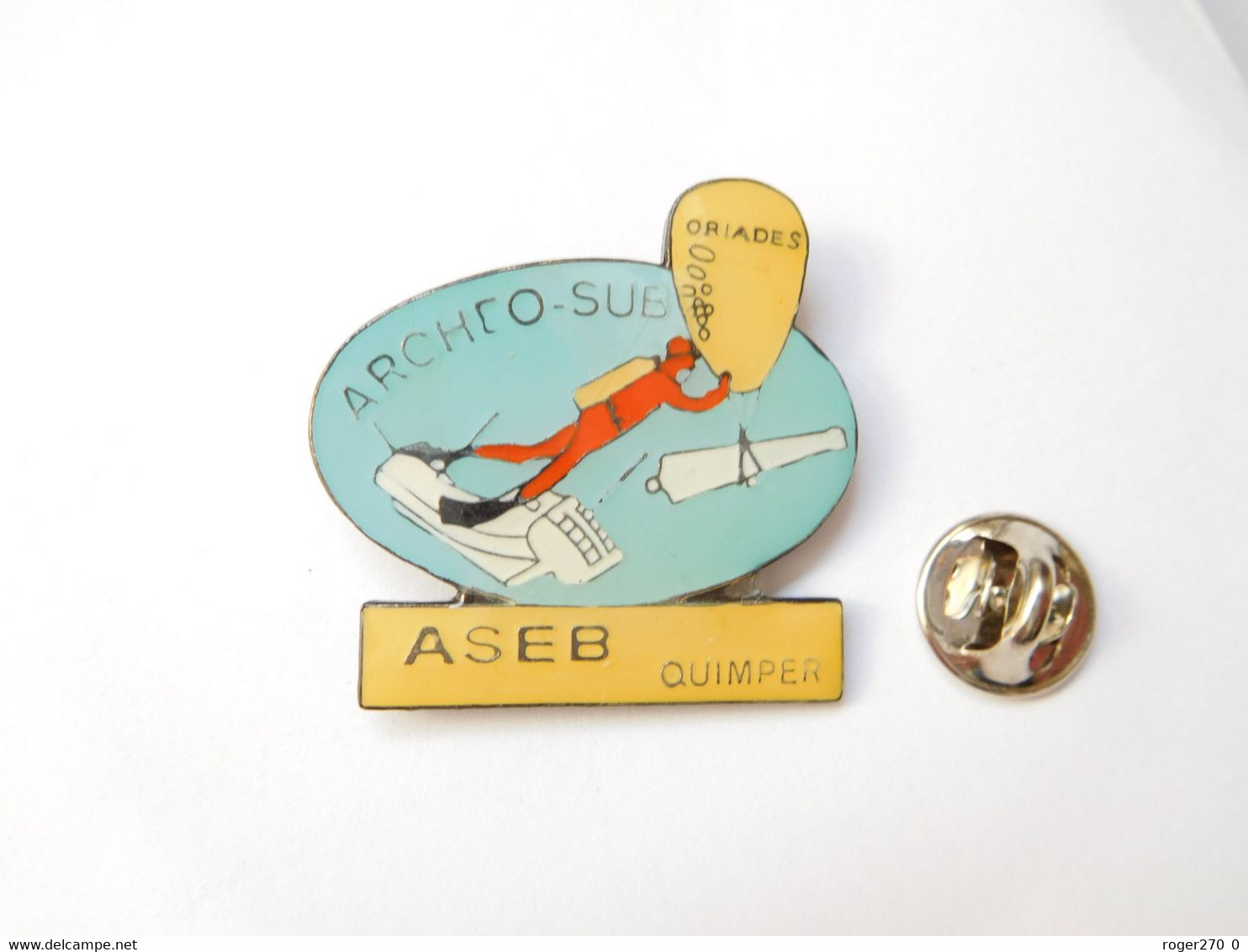 Beau Pin's Pins , Plongée Homme Grenouille , Archeo , ASEB Quimper , Oriades - Diving