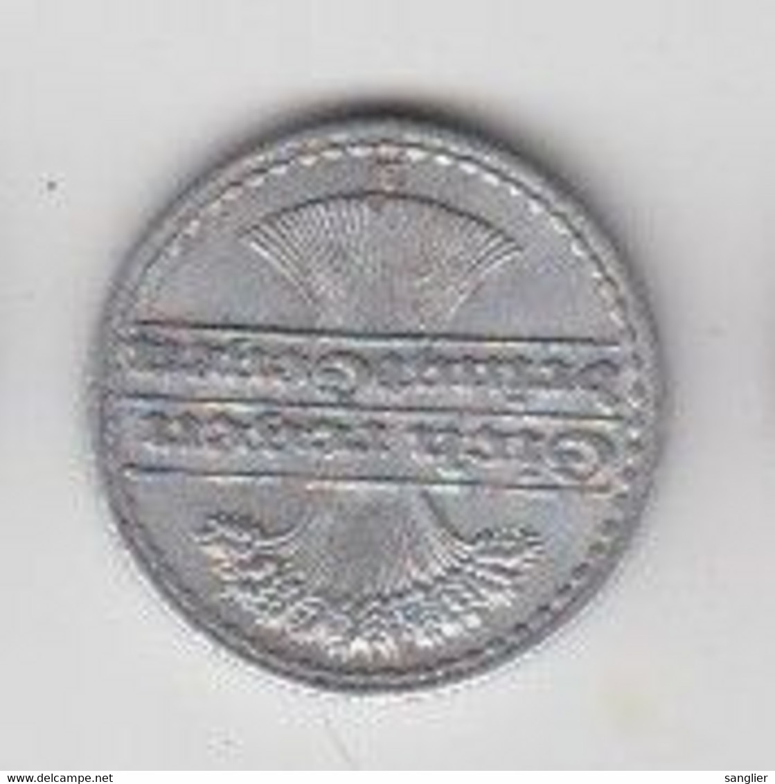 50 PFENNIG 1921 A - 50 Reichspfennig