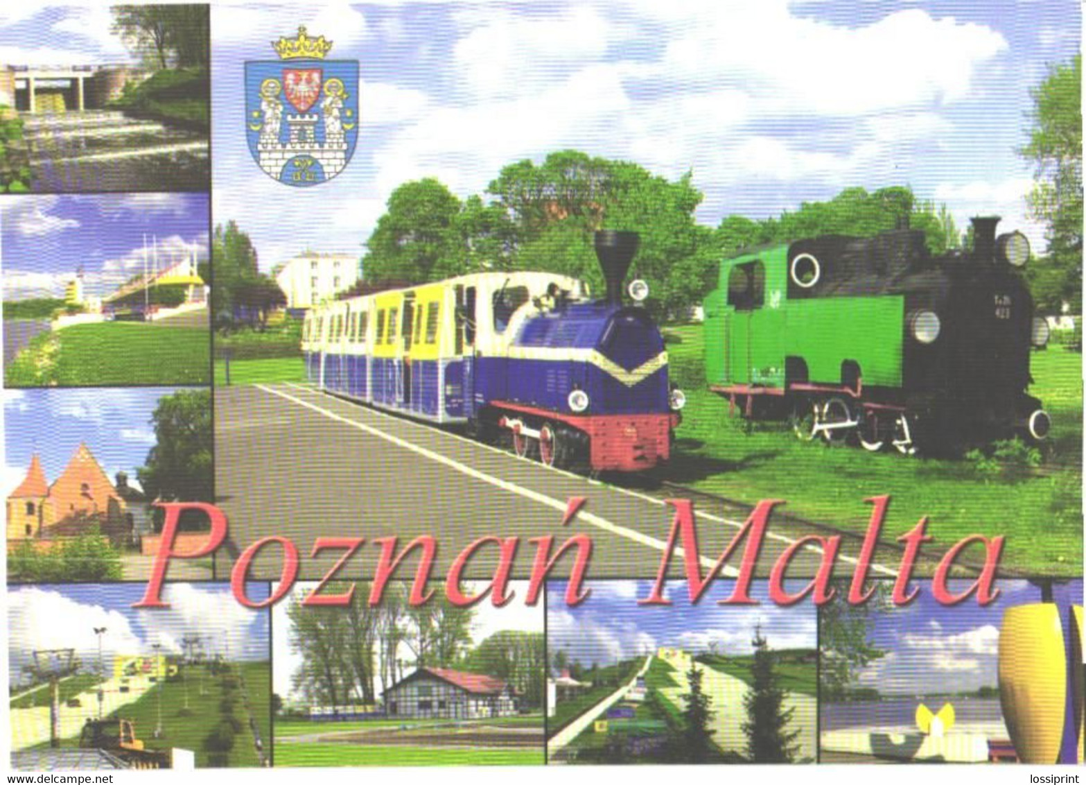 Poland:Poznan Malta, Steam Locomotives, Train - Trains