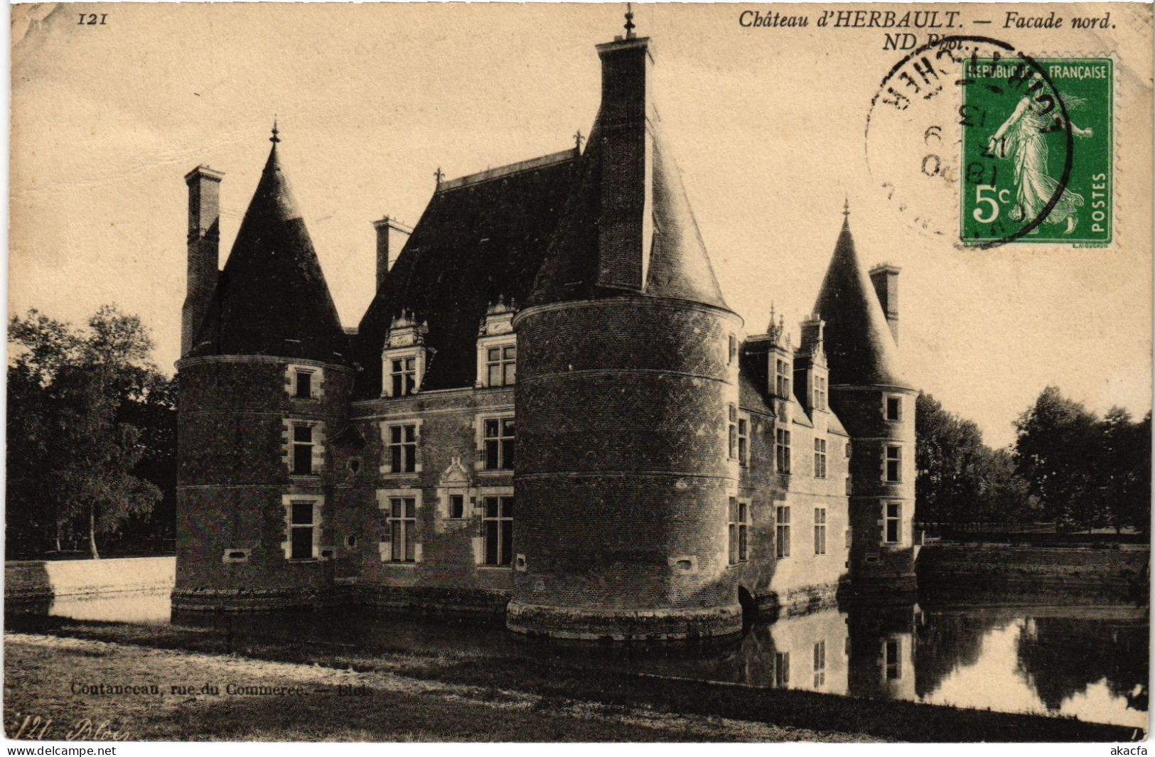 CPA AK Chateau D'Herbaulz - Facade Nord (740940) - Herbault