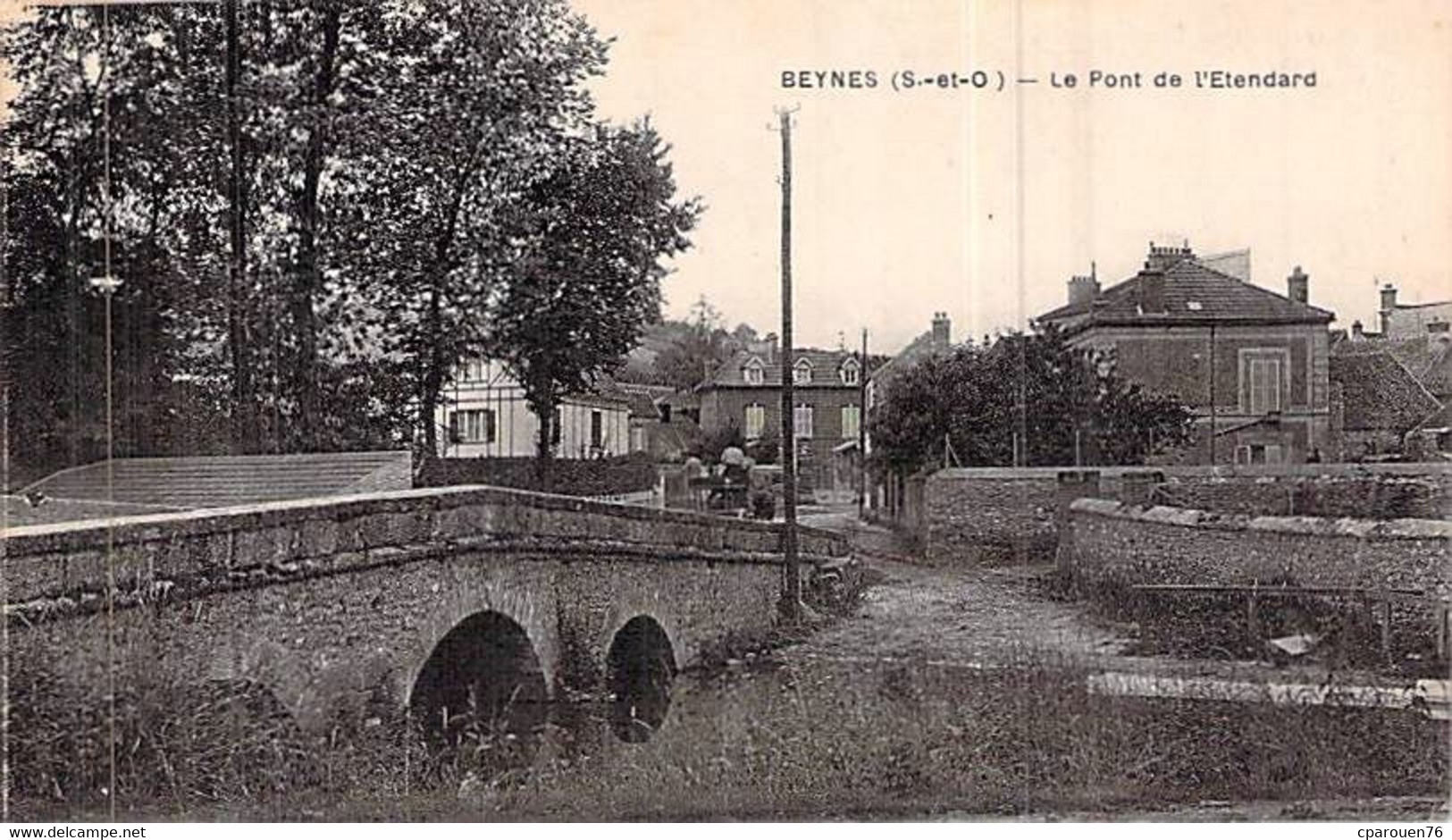 78 Yvelines Beynes La Mauldre Au Pont De L étendard - Beynes