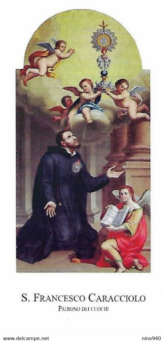 S. FRANCESCO CARACCIOLO - Patrono Dei Cuochi - M - PR - Mm. 65 X 110 - Religión & Esoterismo