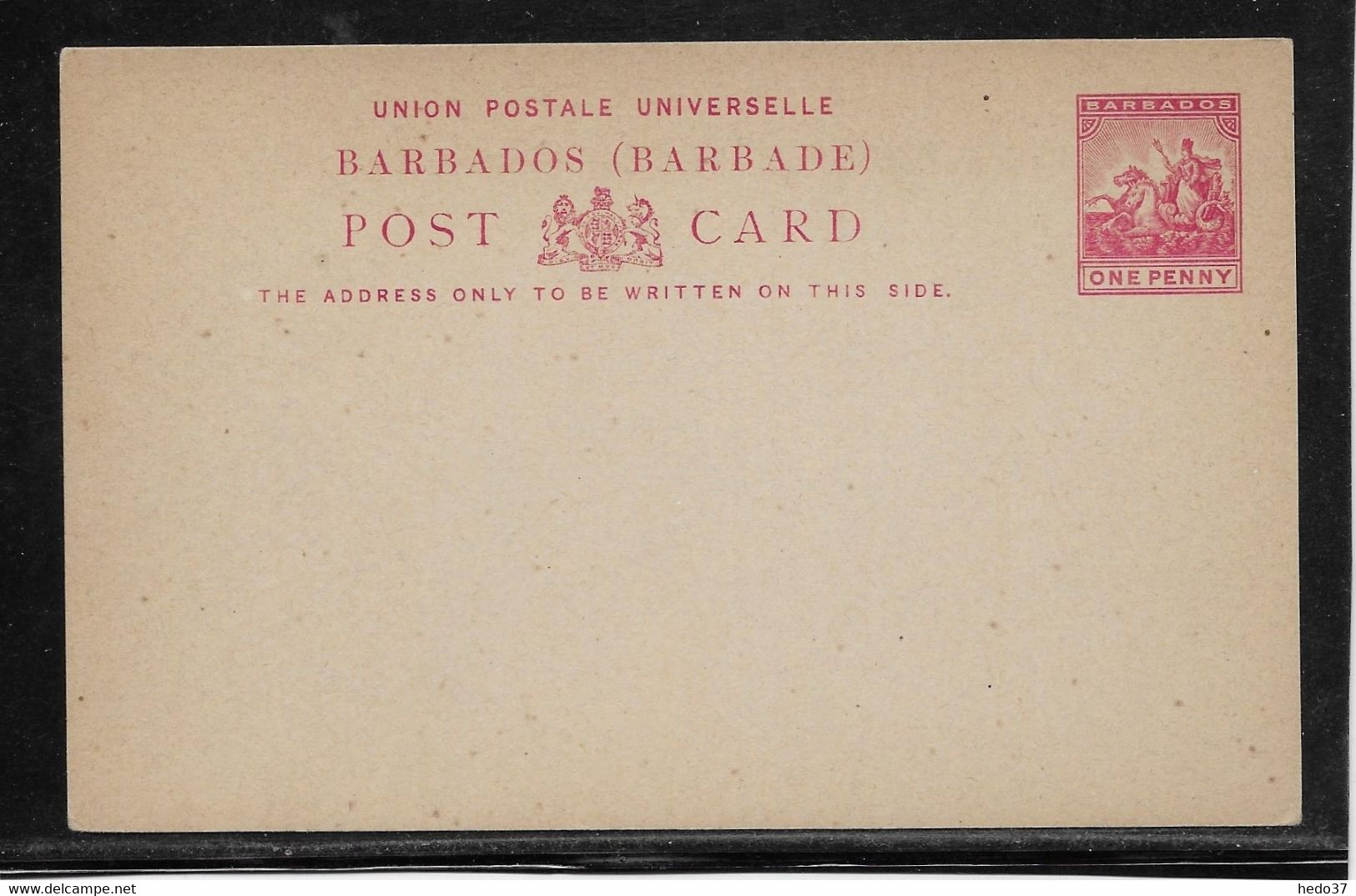 Barbades - Entiers Postaux - Barbados (...-1966)