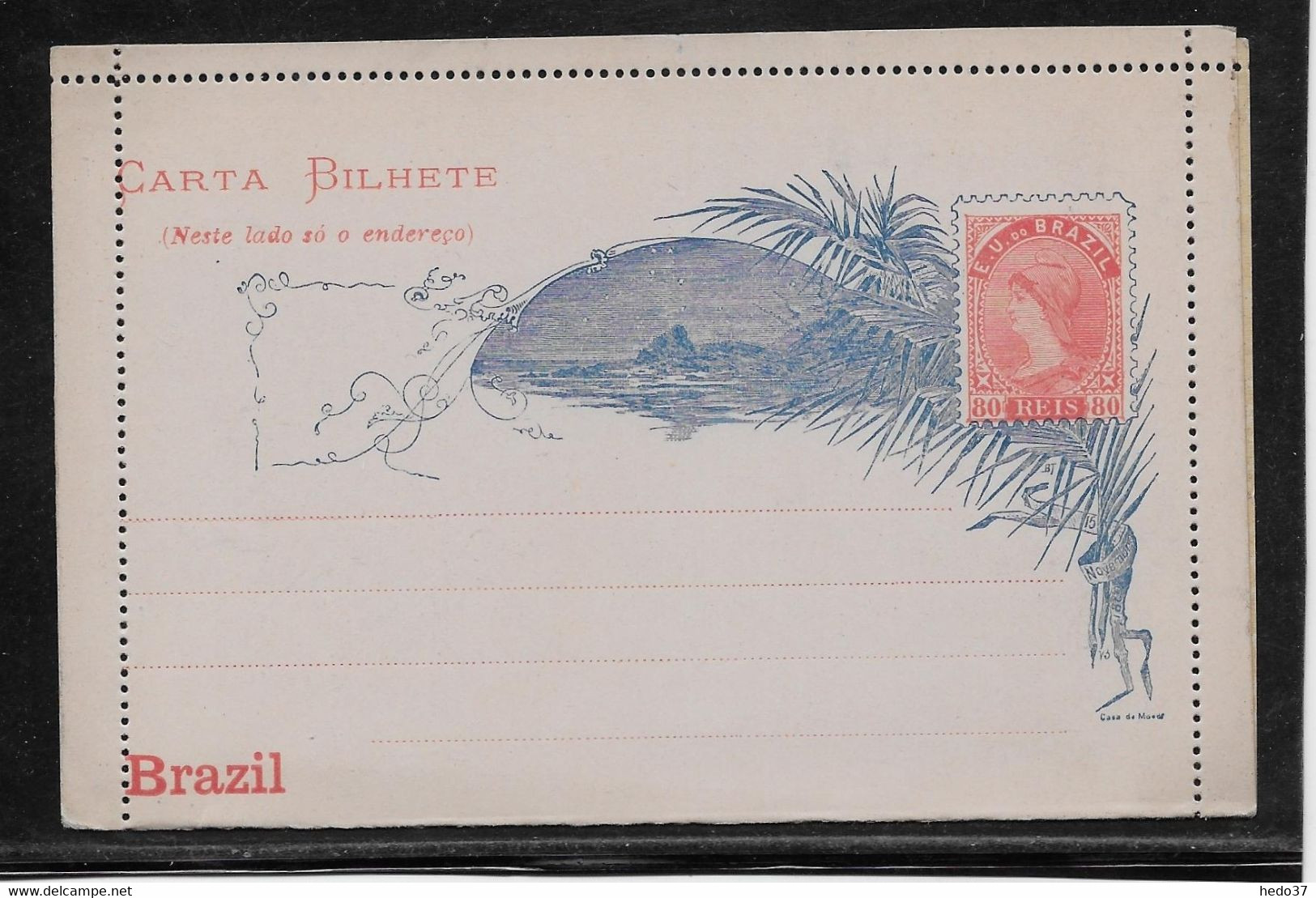 Brésil - Entiers Postaux - Postal Stationery